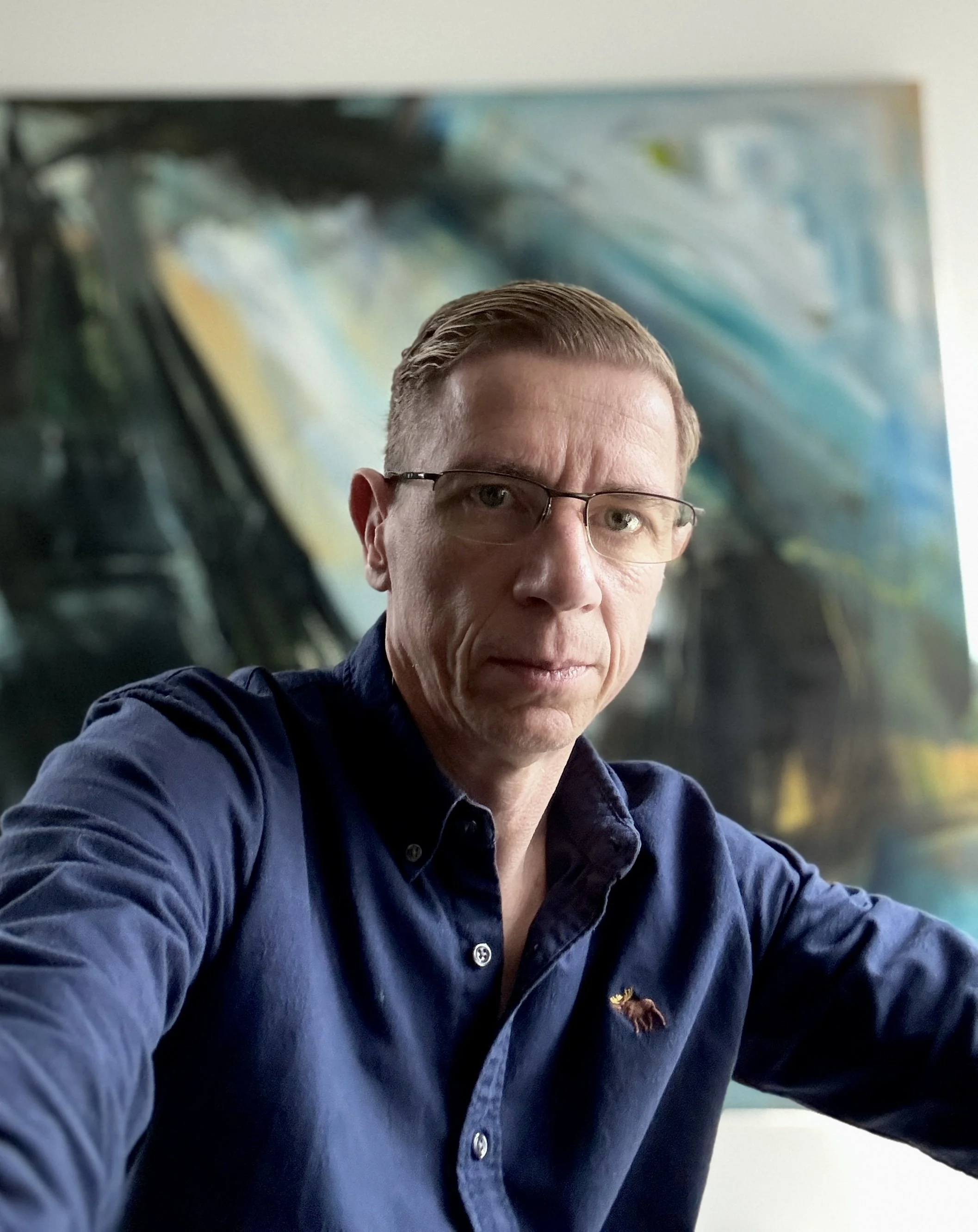 Gordon Virgo Artist head shot