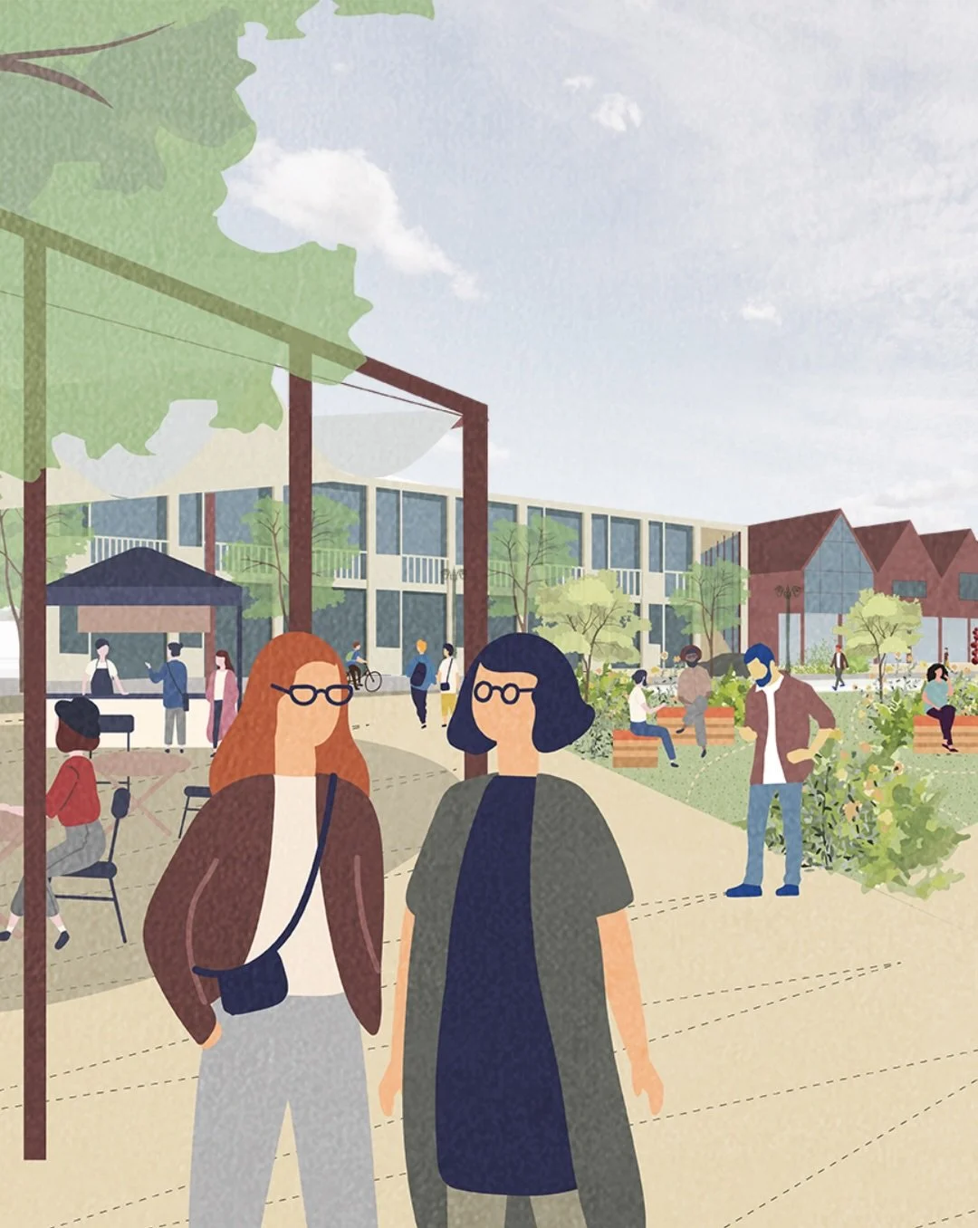 Some images of our work at Durdar, the heart of the 10,000 home St.Cuthbert&rsquo;s Garden Village on behalf of Cumberland Council. 

More details available on our website
https://www.lucidstudio.co/durdar-case-study

#gardenvillages #newtowns #maste