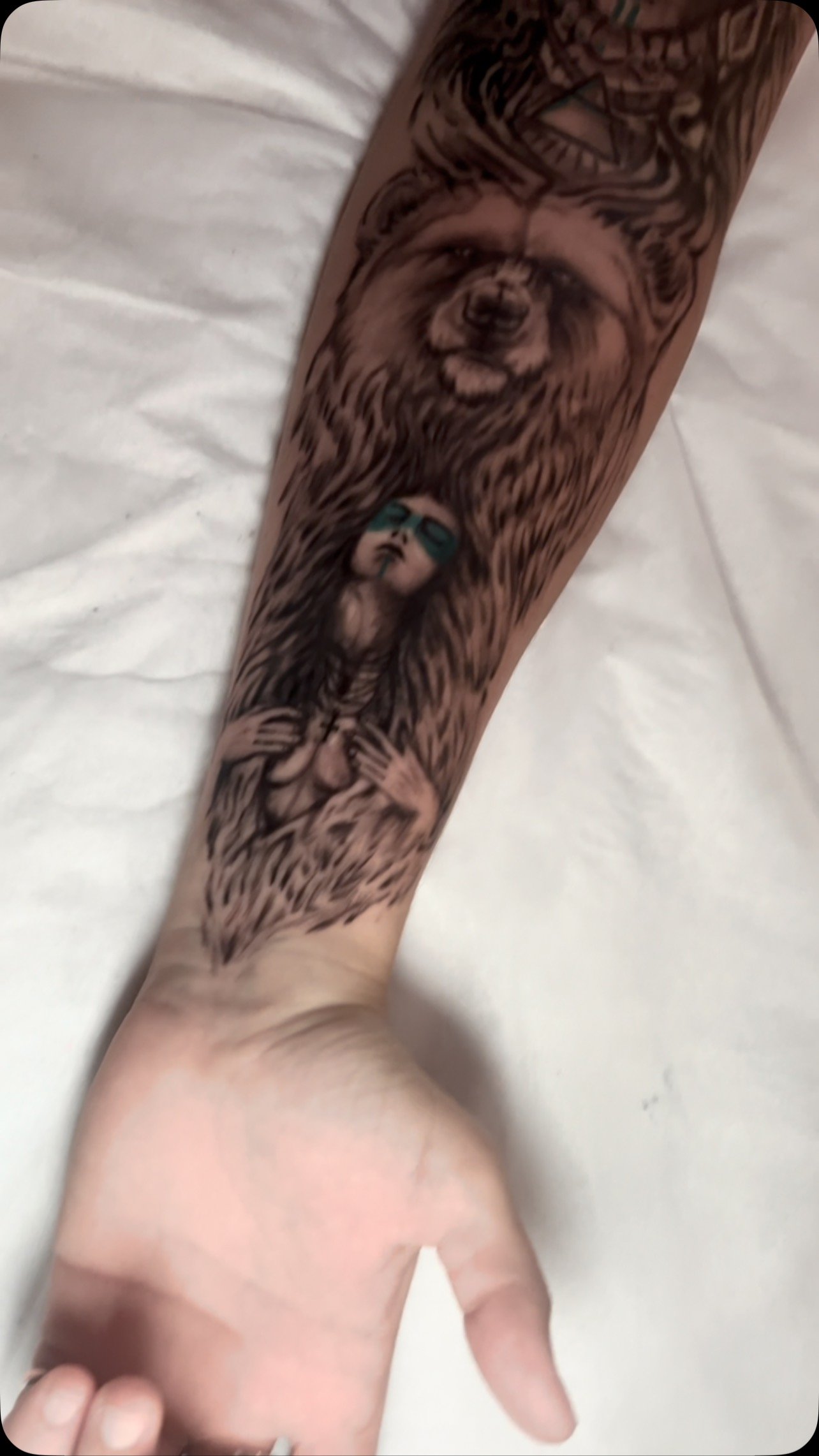 Blues
#tattoo #tattoos #art #tattooart #ladies #ladiestattoo #armtattoo #animalink #animaltattoo #animalportrait #womensfashion #insta #beauty #beautiful #ink