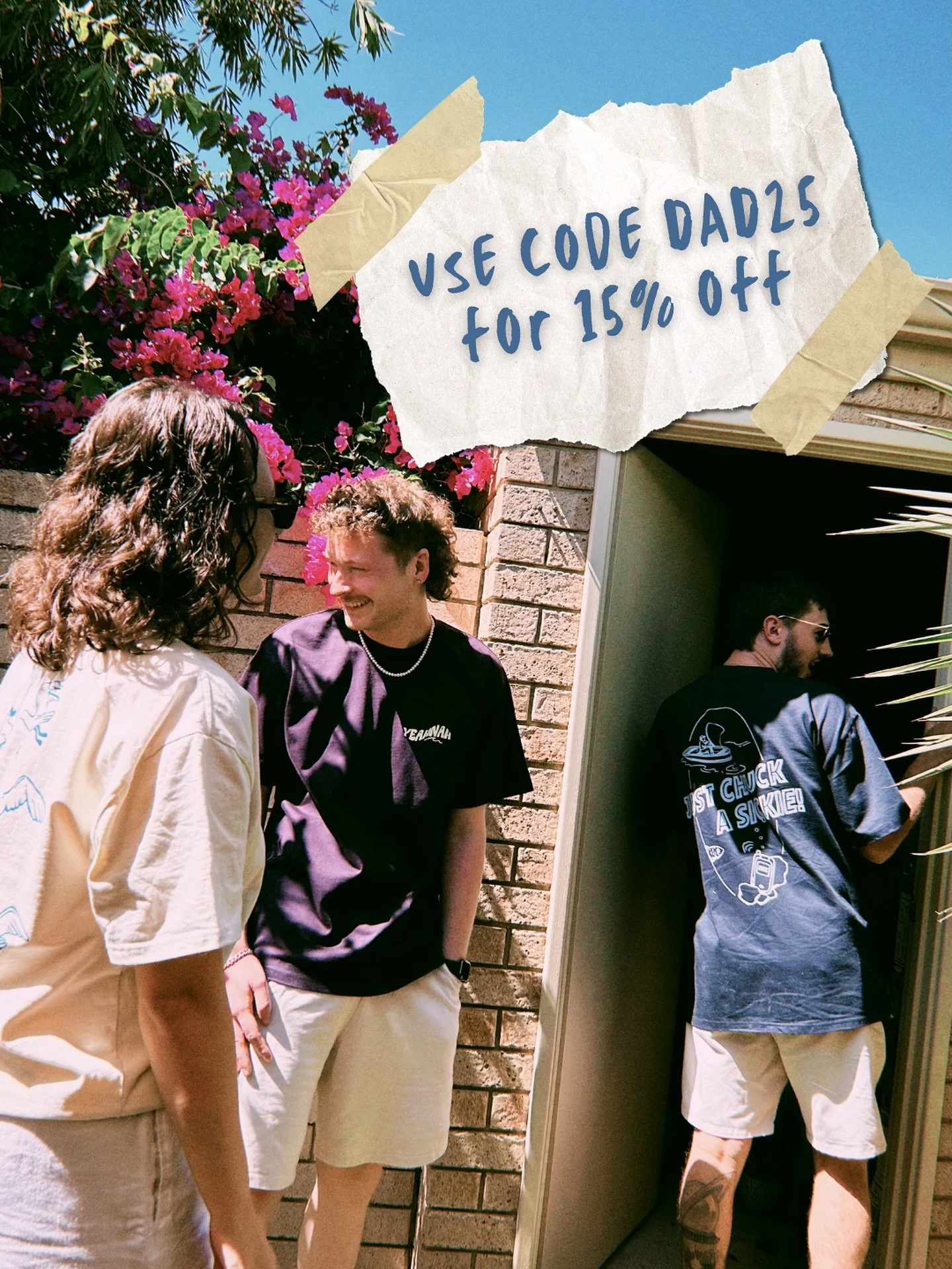 For the next three days only, we&rsquo;re running our very first YeahNah sale&hellip; 15% off all orders to celebrate Father&rsquo;s Day!

If your old man&rsquo;s still rocking that faded Bunnings tee, now&rsquo;s the time to sort him out. Grab him a