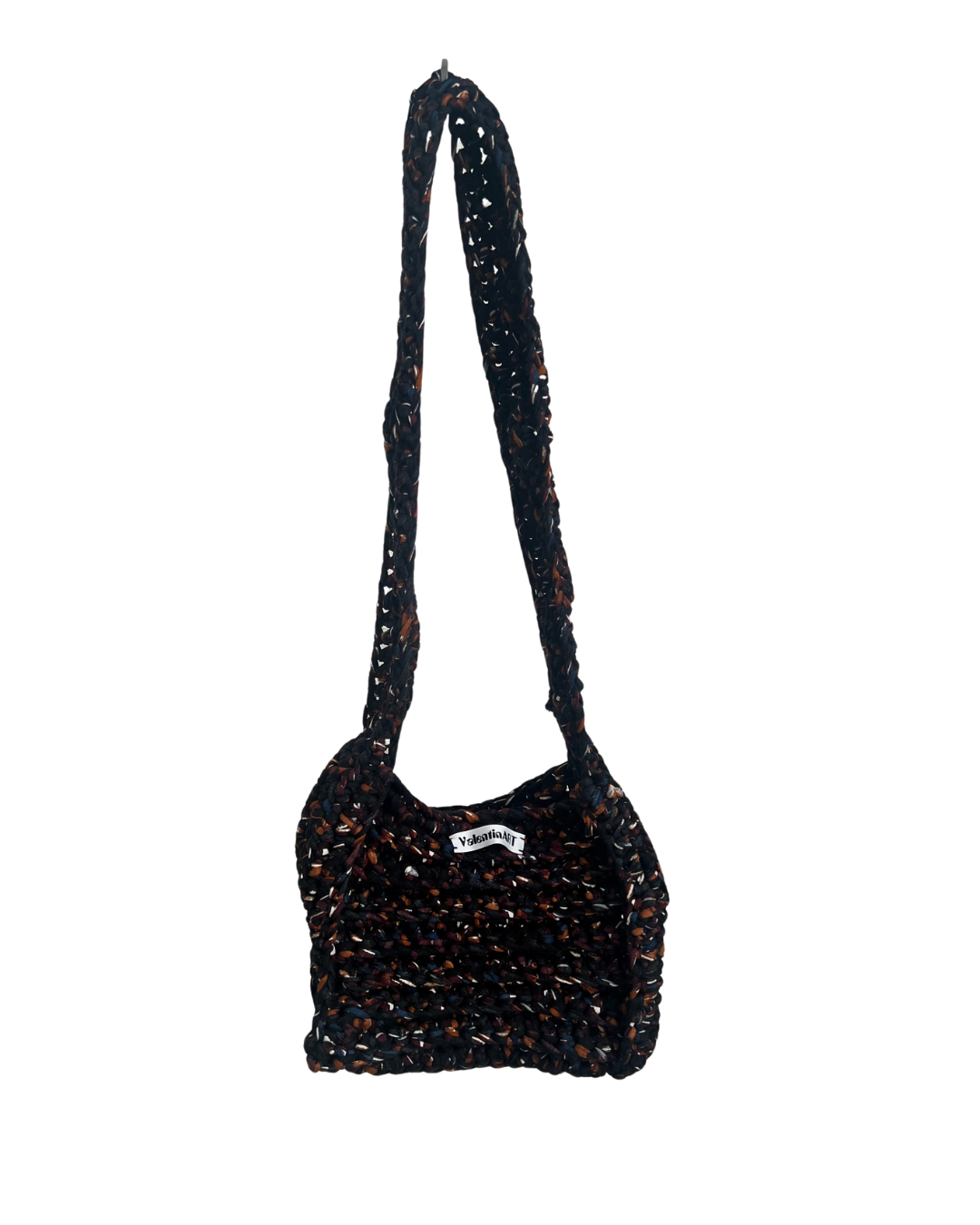 crochet sample crossbody bag