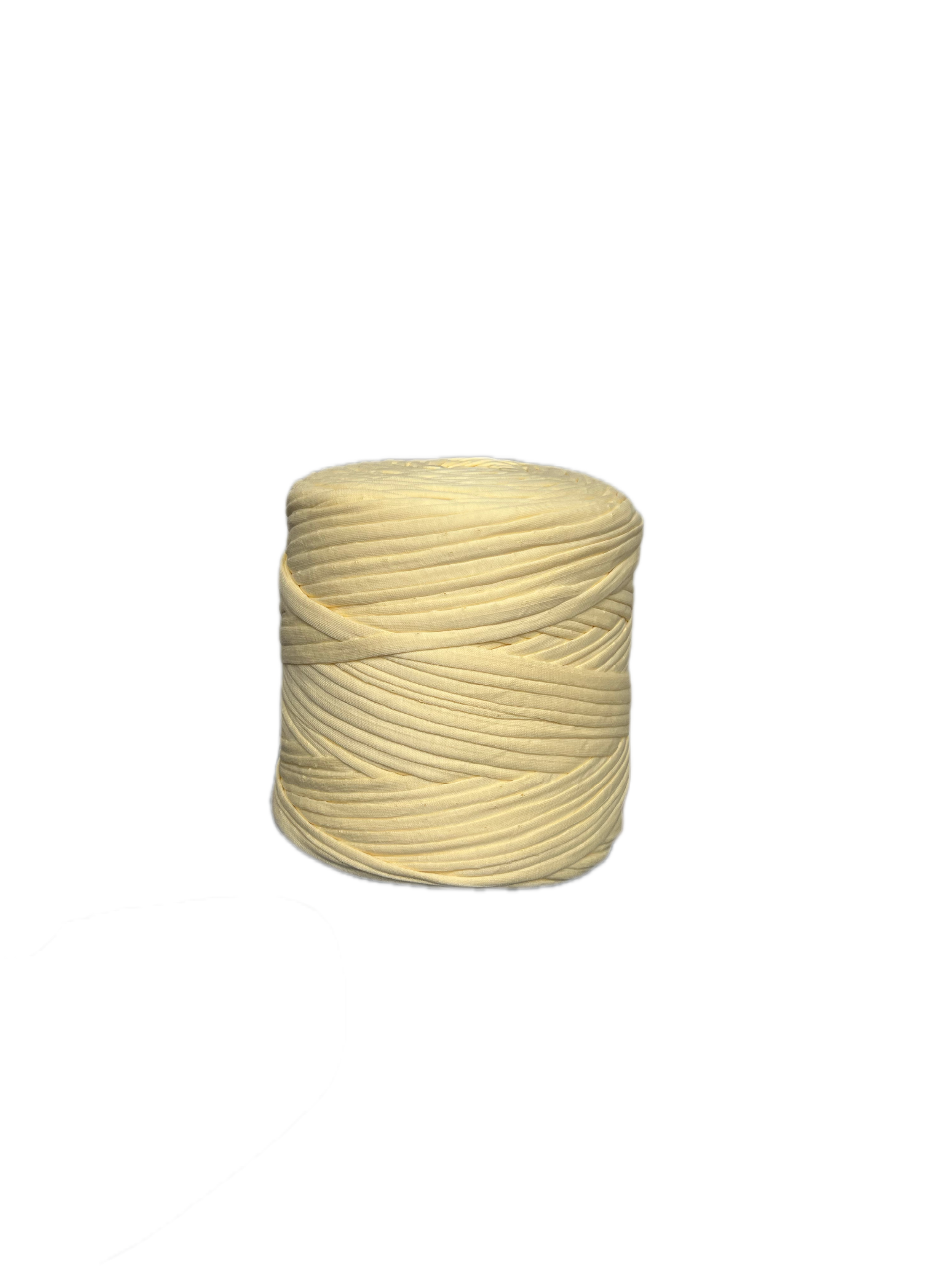 T-SHIRT YARN butter yellow 120m/700g