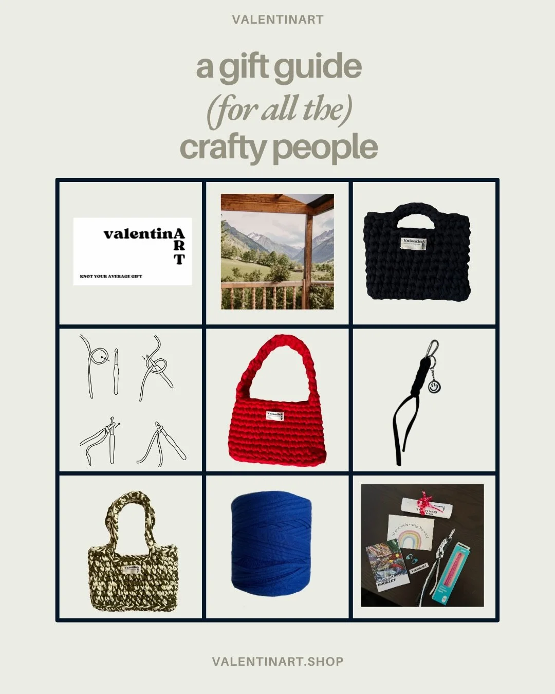 sooo if you&rsquo;re hunting for presents that feel personal, thoughtful and actually get used&hellip; this is your sign 👇

for the friend who crochets
for the one who has zero crafting skills
for the one who loves handmade treasures
for the one who