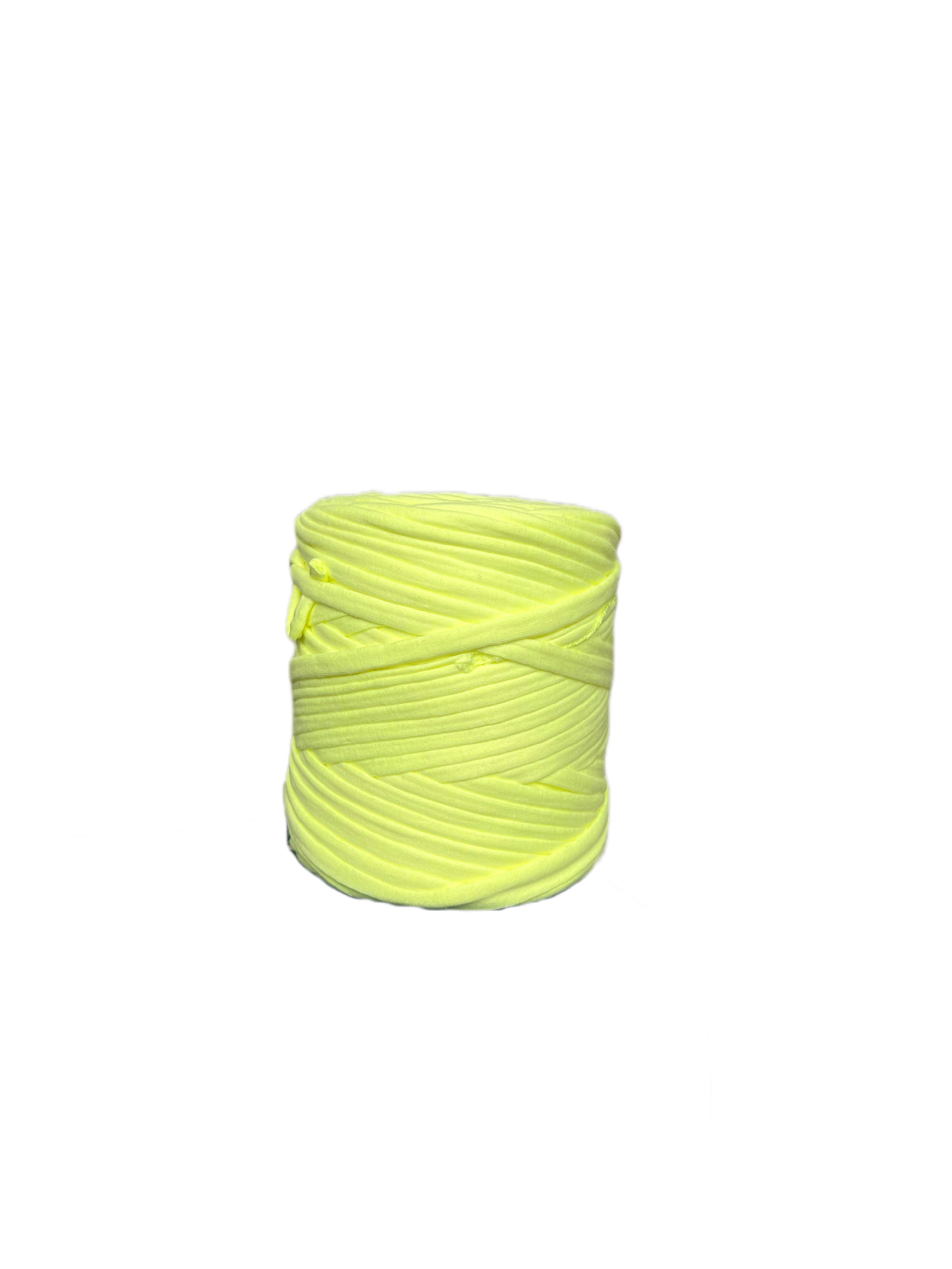 T-SHIRT YARN neon yellow 120m/700g