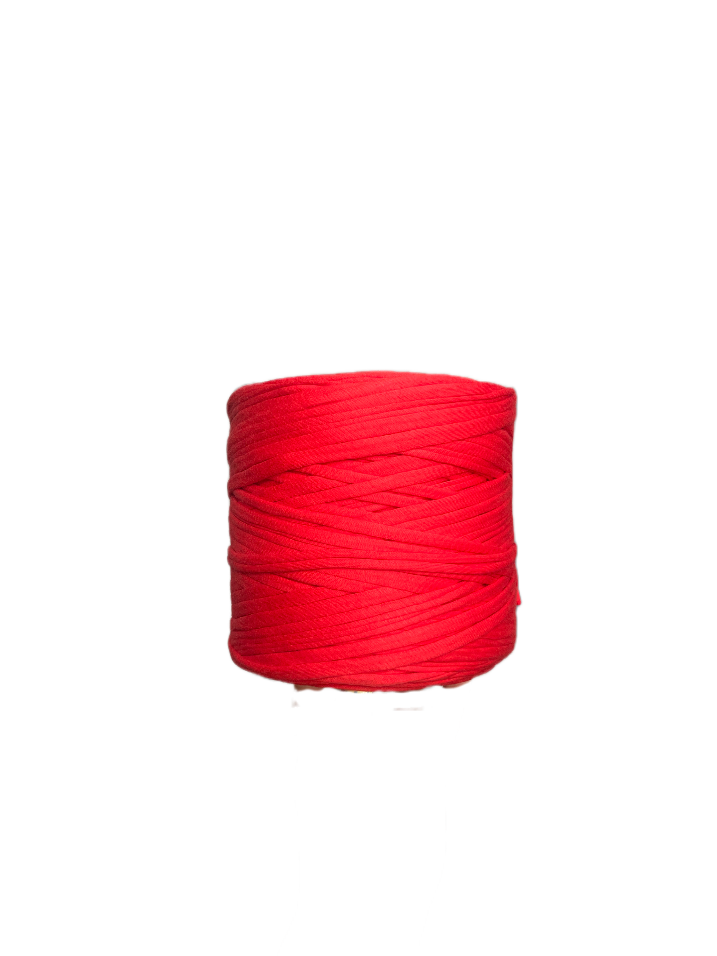 T-SHIRT YARN strawberry red 120m/700g