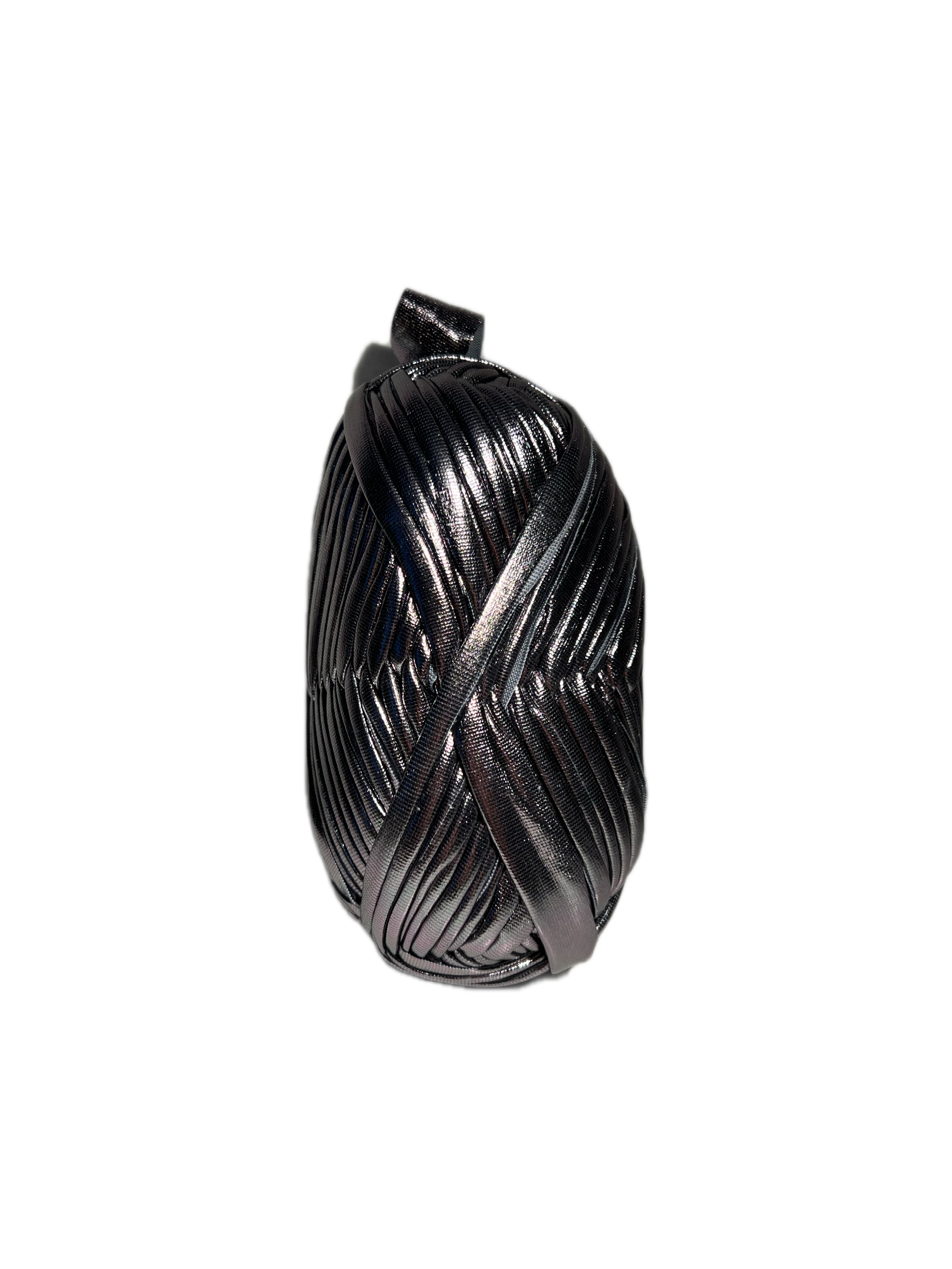 T-SHIRT YARN metallic silver 45m/100g