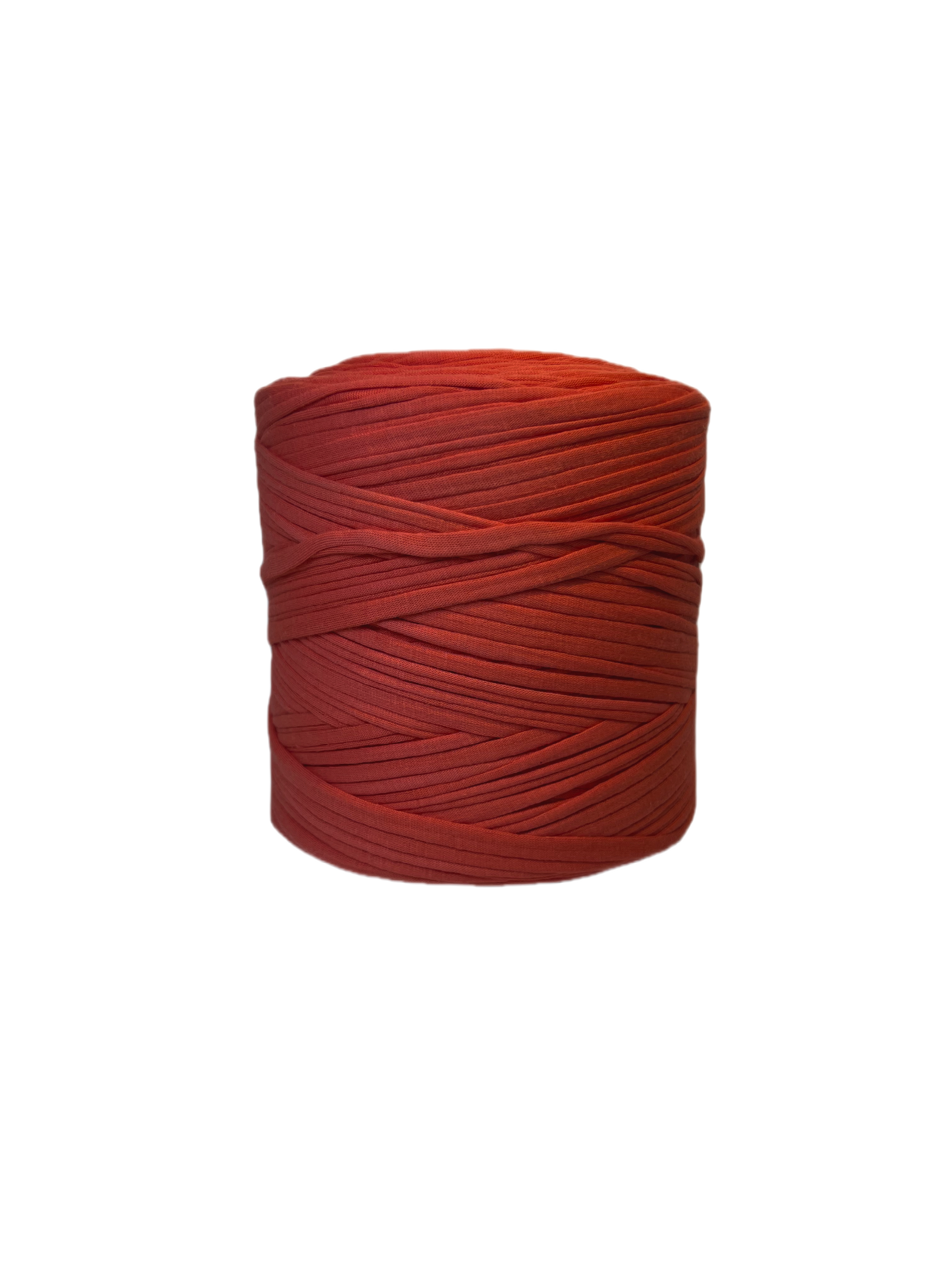 T-SHIRT YARN orange red 120m/700g