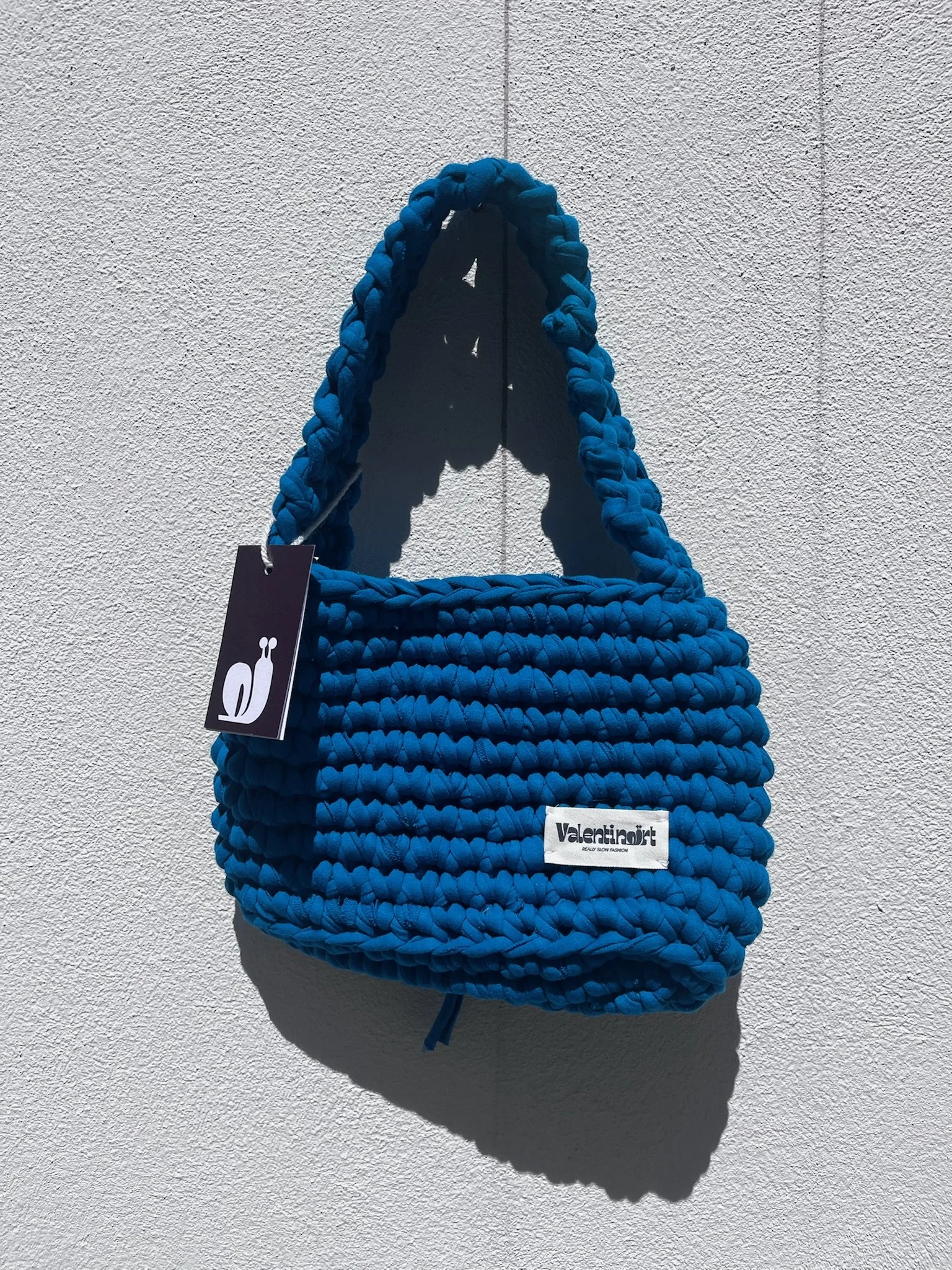 LOOPIE BAG // turquoise blue