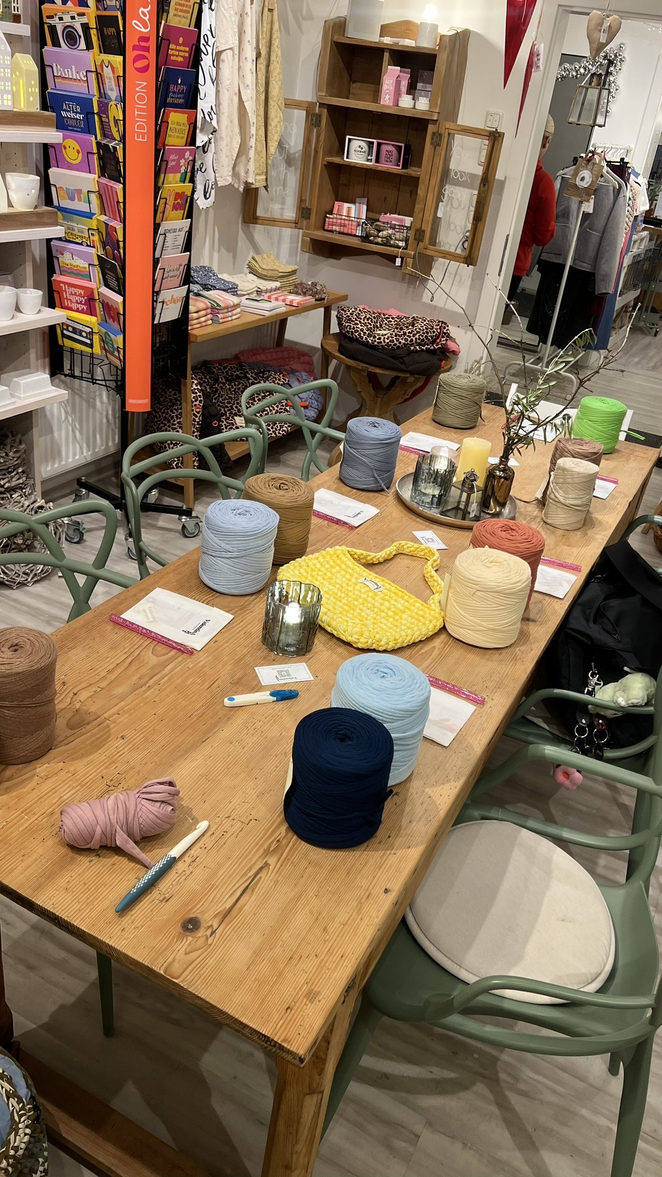 Taschen Häklworkshop @Carophie in Linz