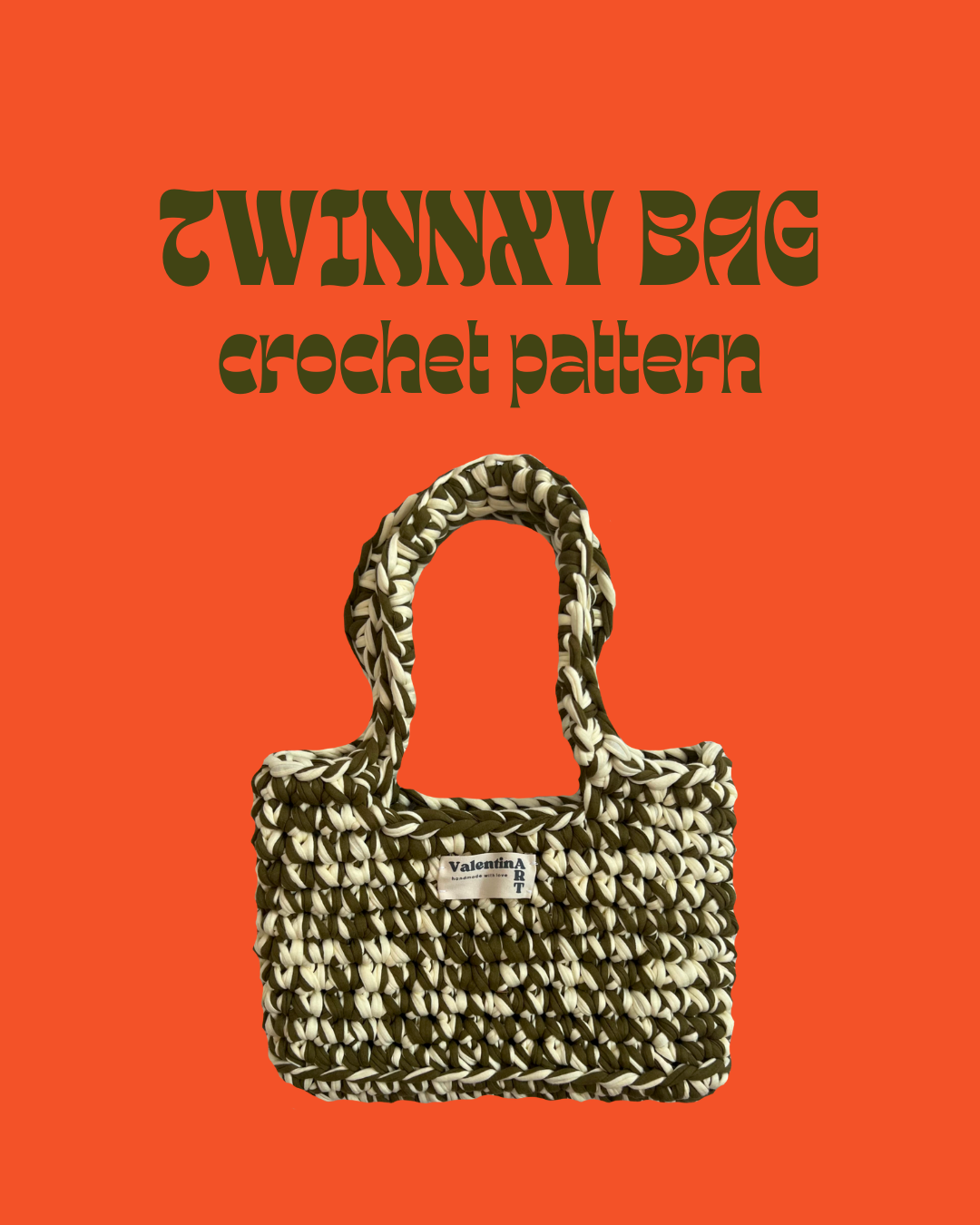 Twinny Maxi Pattern - shopper bag pattern (english)