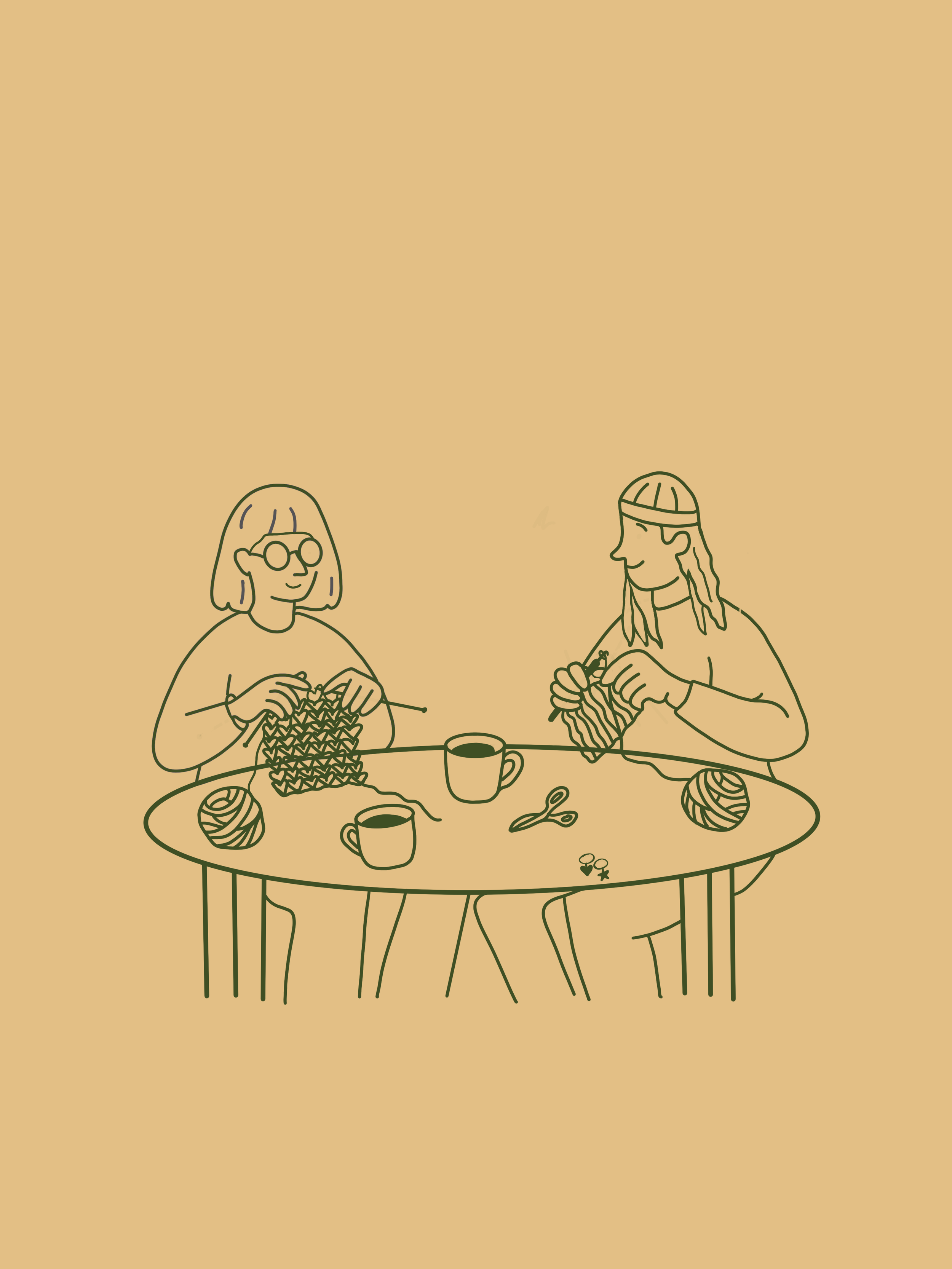 KOMME WER WOLLE // crochet & knit afterwork event 18-21 Uhr