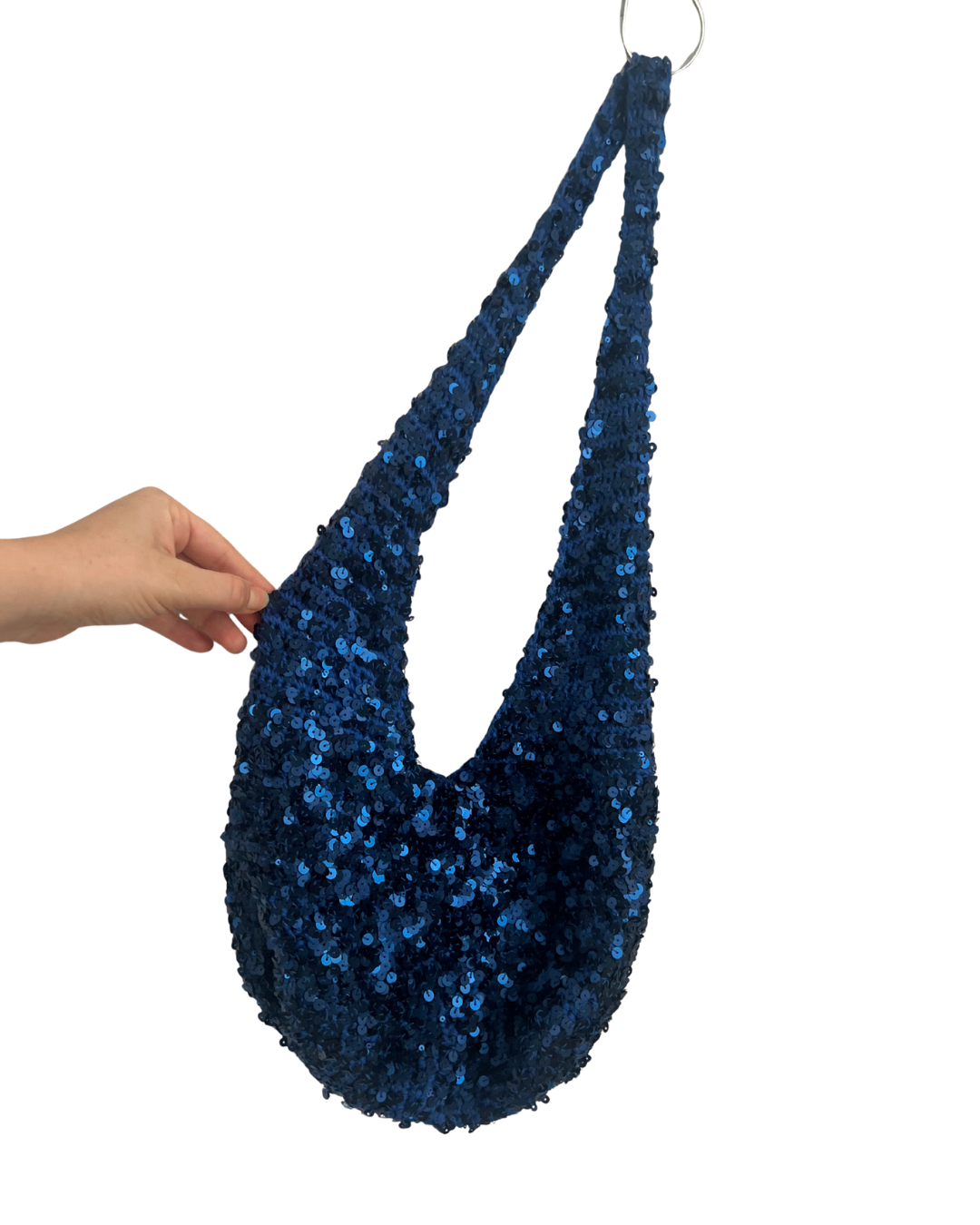 night out bag in midnight blue