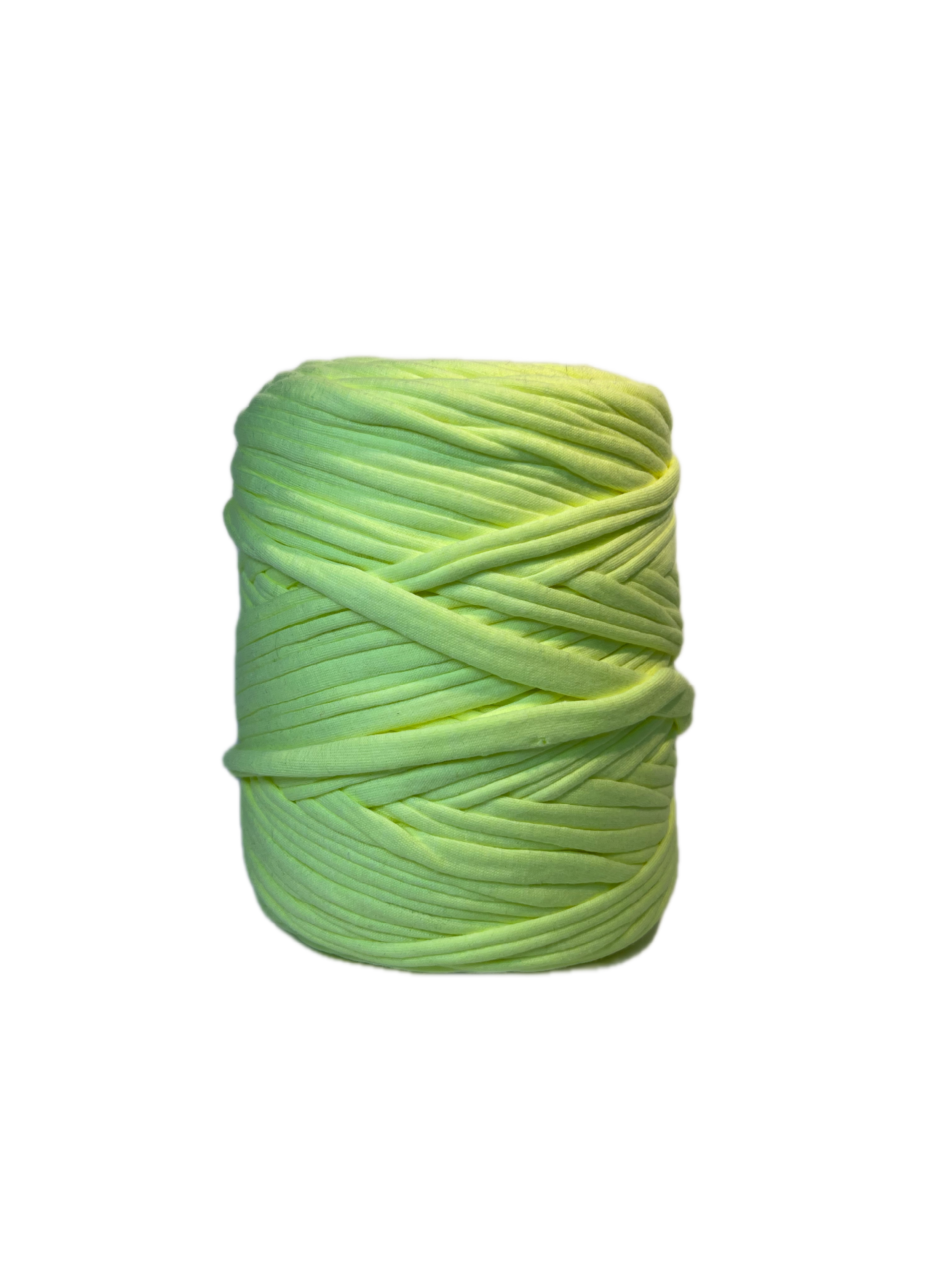 T-SHIRT YARN neon yellow 120m/700g