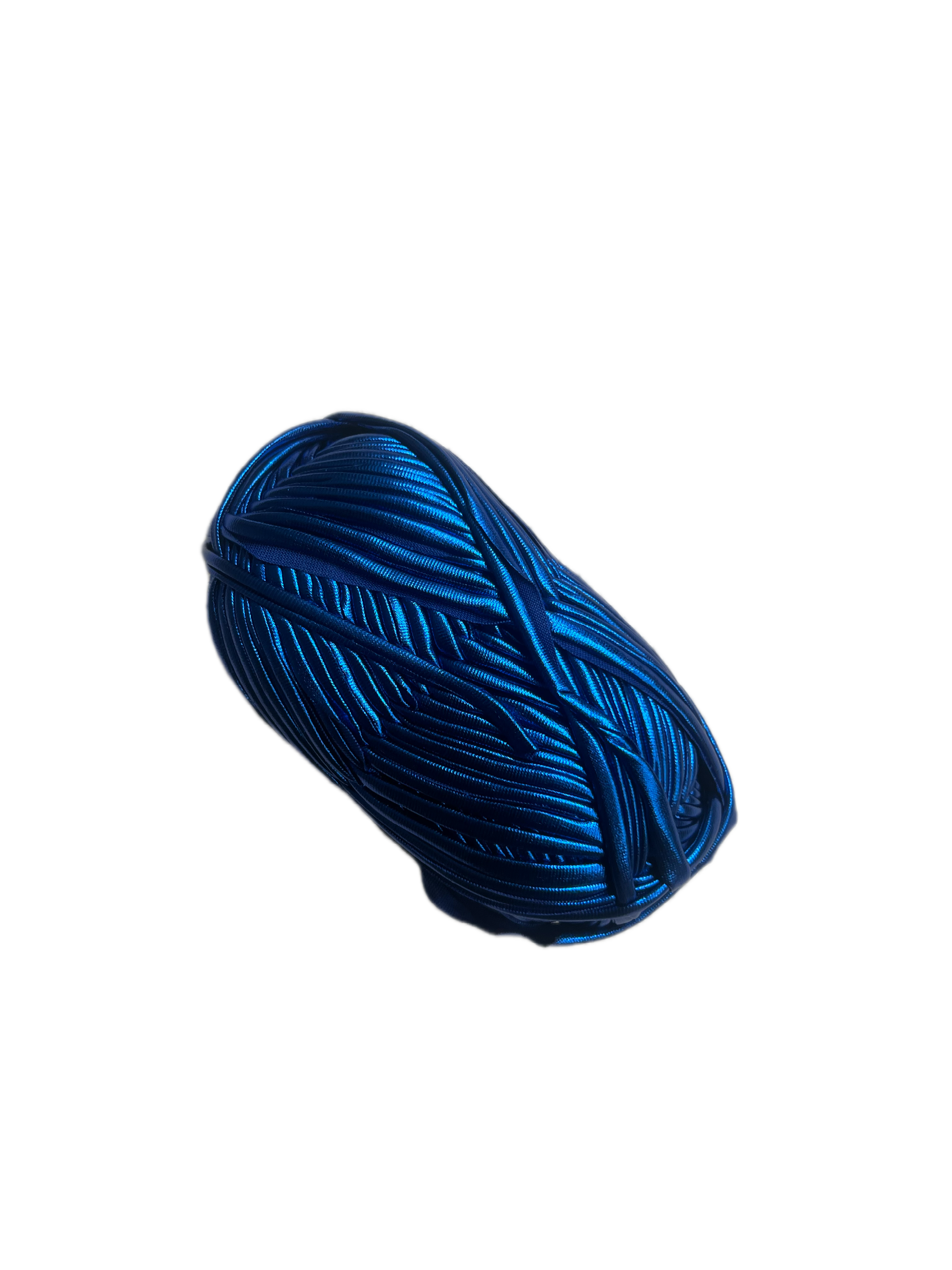 T-SHIRT YARN metallic blue 45m/100g