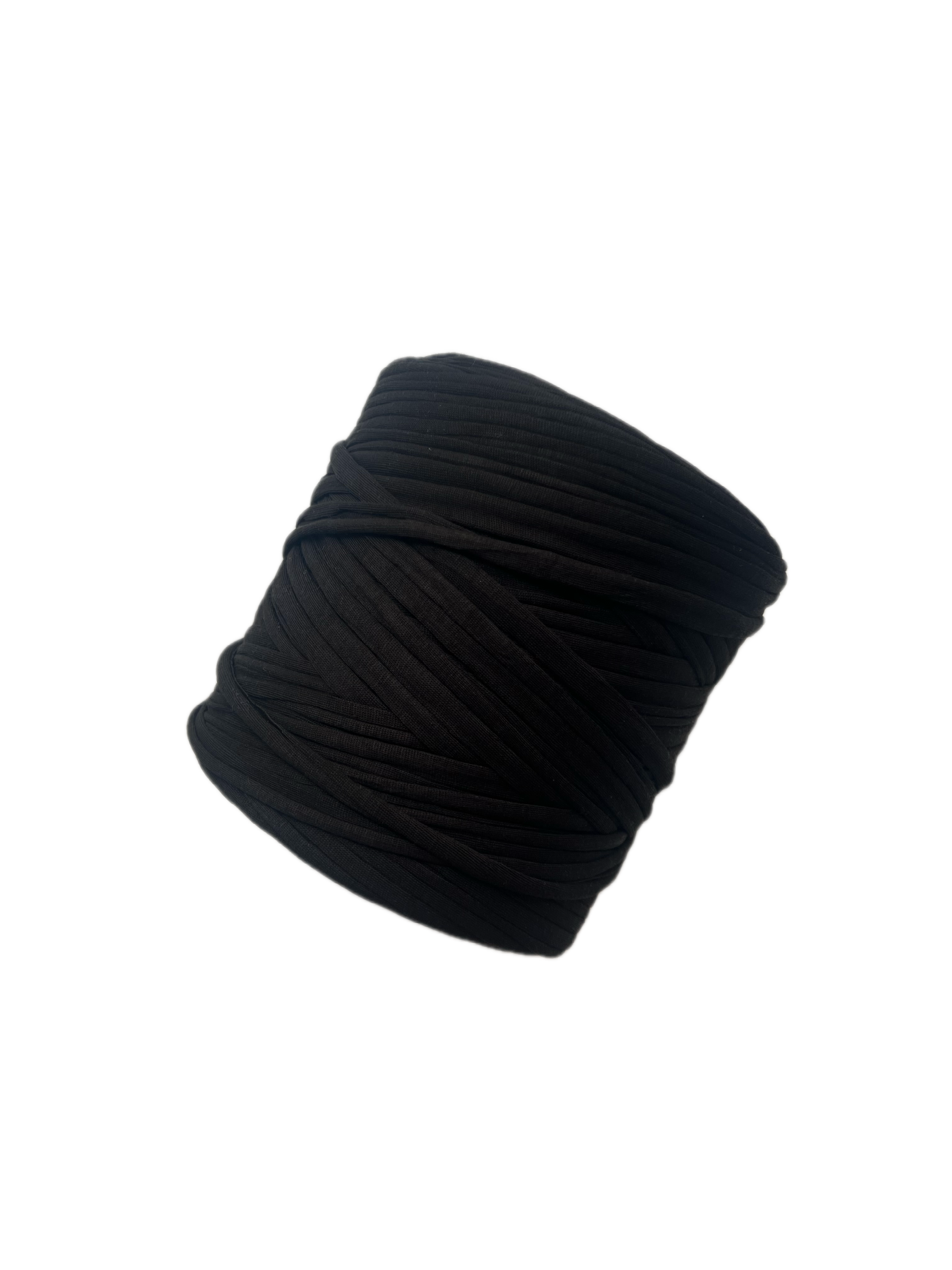 T-SHIRT YARN black 120m/700g
