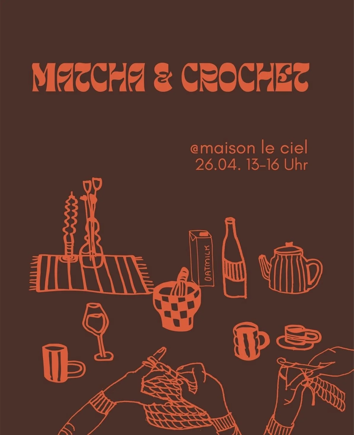 matcha & crochet // CLASSIC BAG wokshop @maisonleciel 26.04 13-16 Uhr