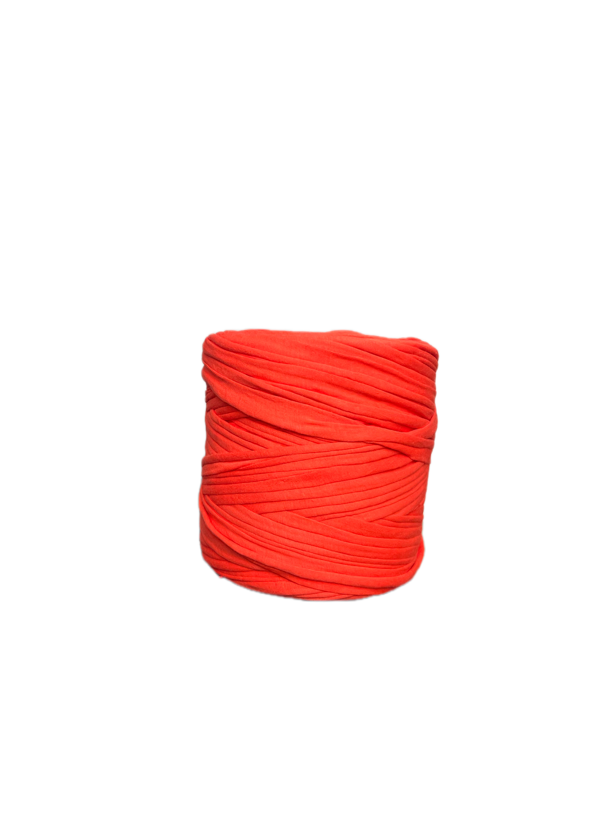 T-SHIRT YARN orange red 120m/700g