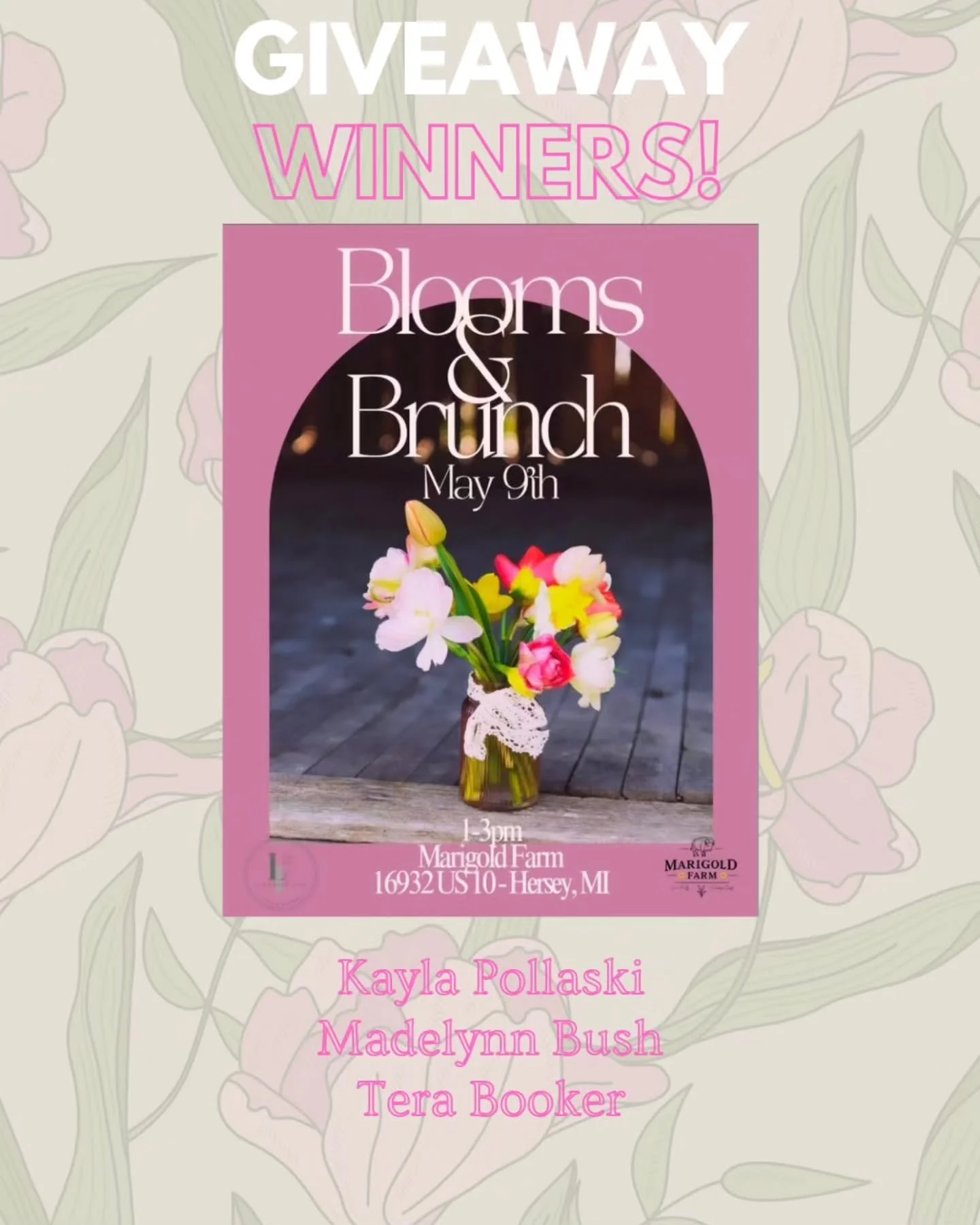 ✨ GIVEAWAY WINNERS ARE HERE ✨

WOW&hellip; we are still smiling reading through every single comment 🥹💐

The love, the stories, the way you showed up for each other&hellip; THIS is what Marigold is all about.
Alright&hellip; it&rsquo;s time 
💐 KAY