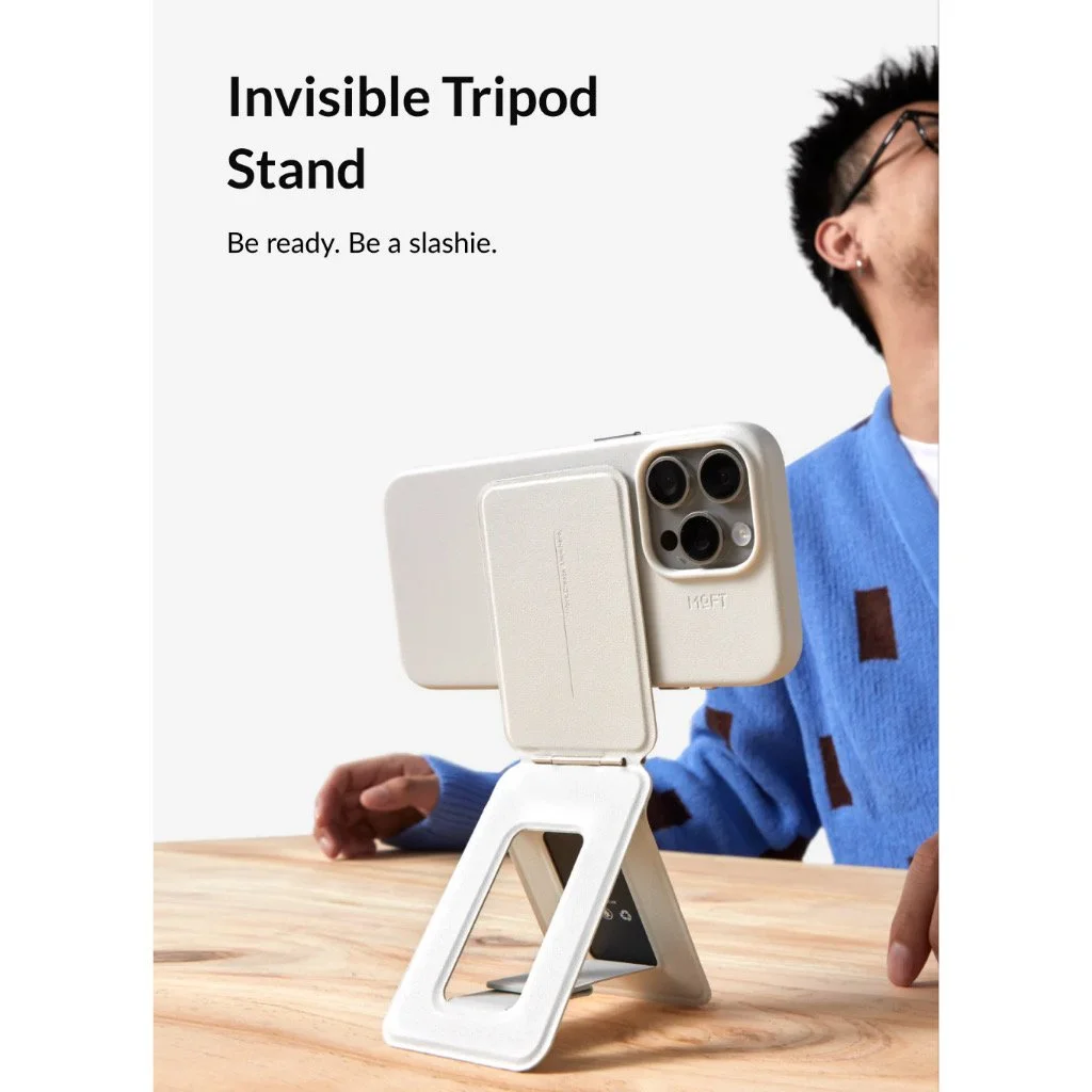 Magnetic phone tripod stand