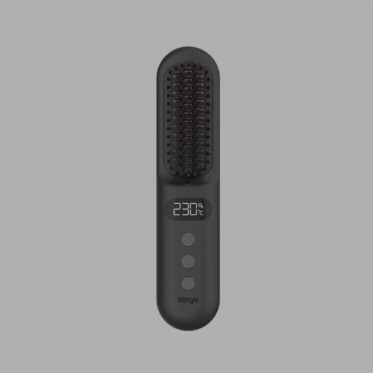 Wireless hair styler anti-frizz