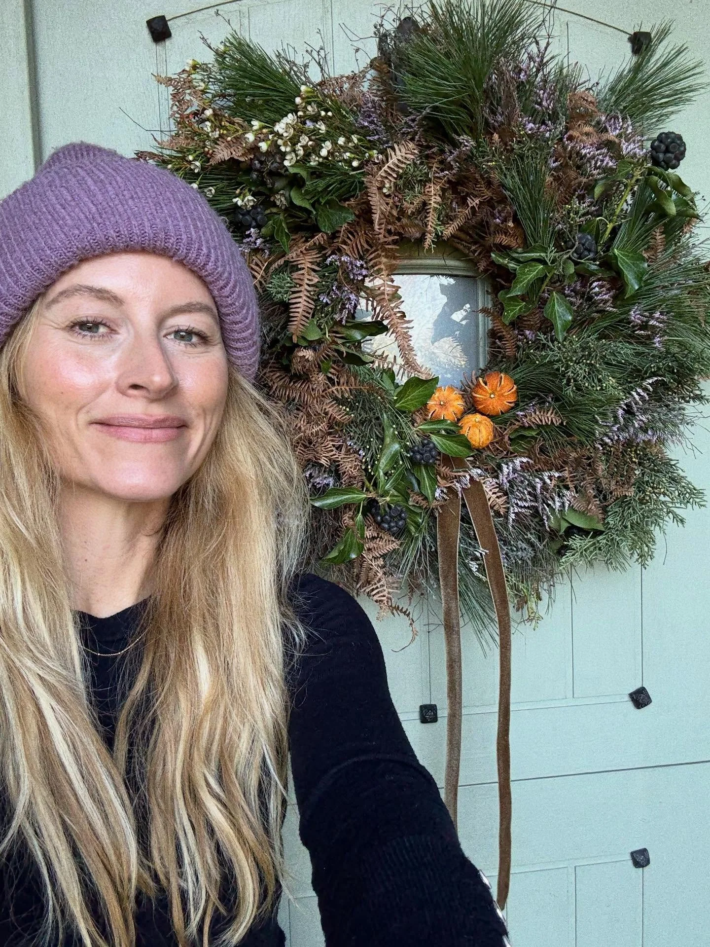 Wreath is up 🎄🎄🎄🎄