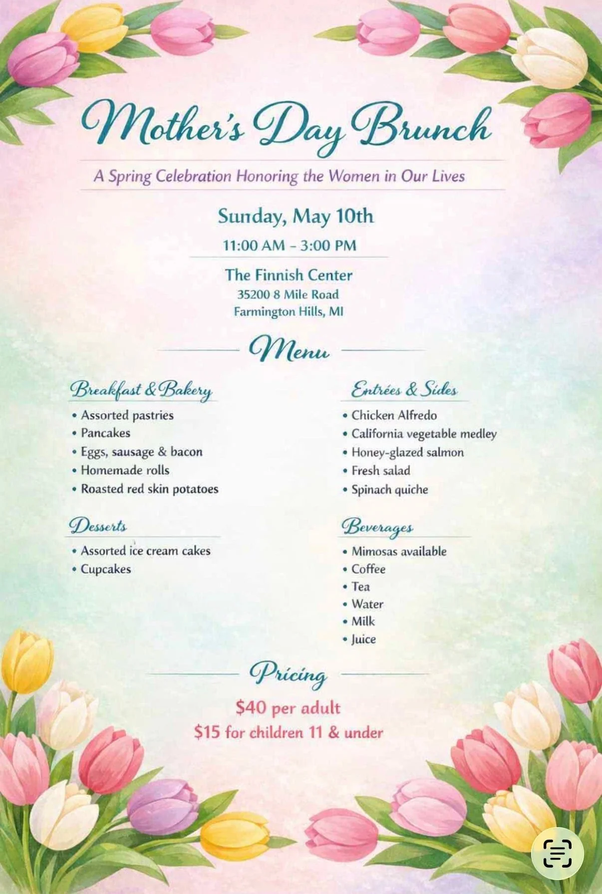 Mother's Day Brunch