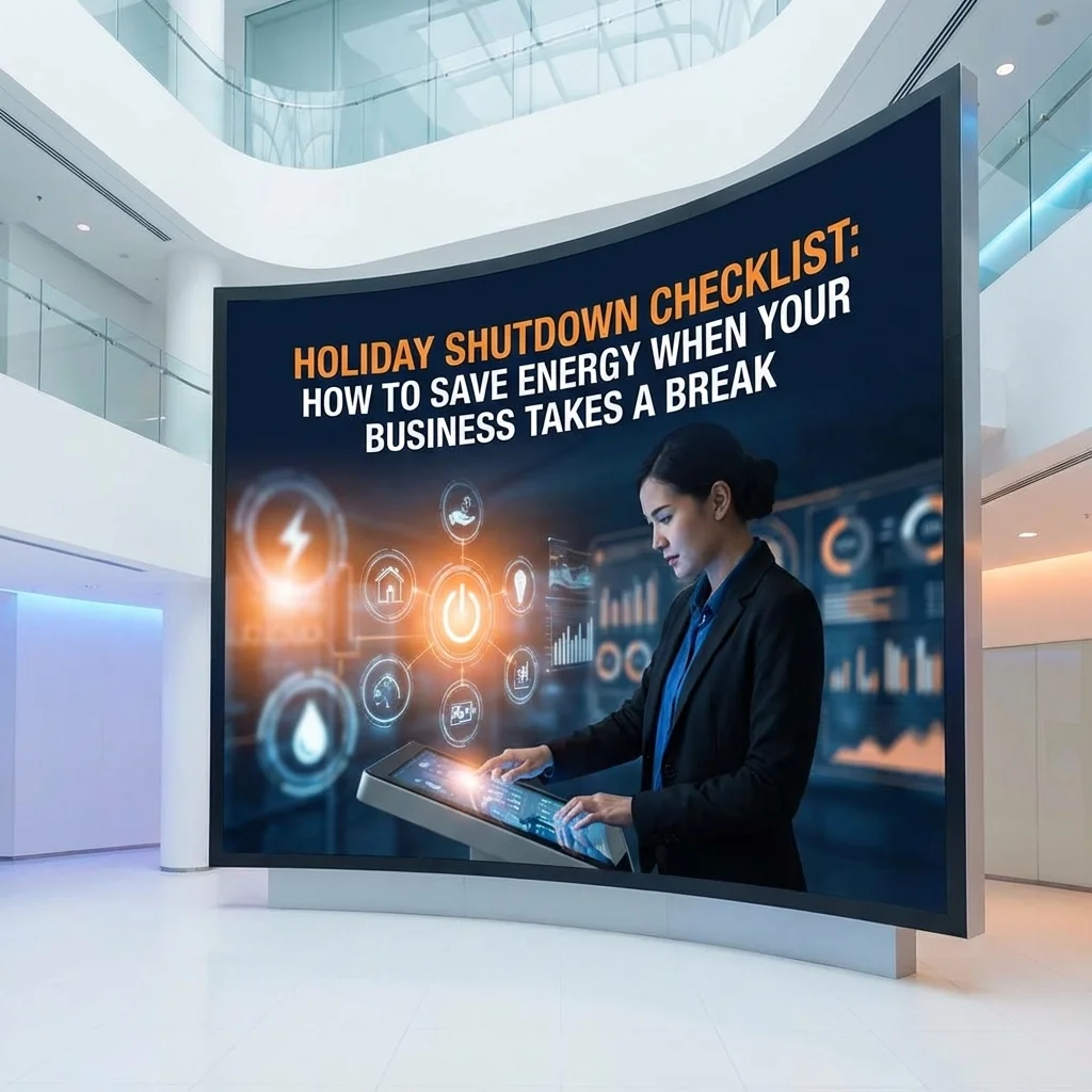 Holiday Shutdown Checklist: How to Save Energy When Your Business Takes a Break