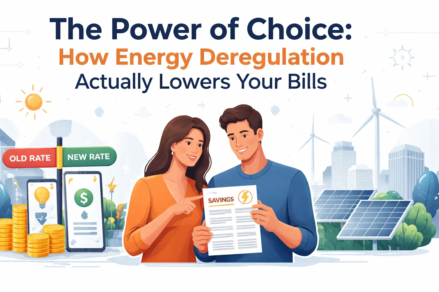 The Power of Choice: How Energy Deregulation Actually Lowers Your Bills