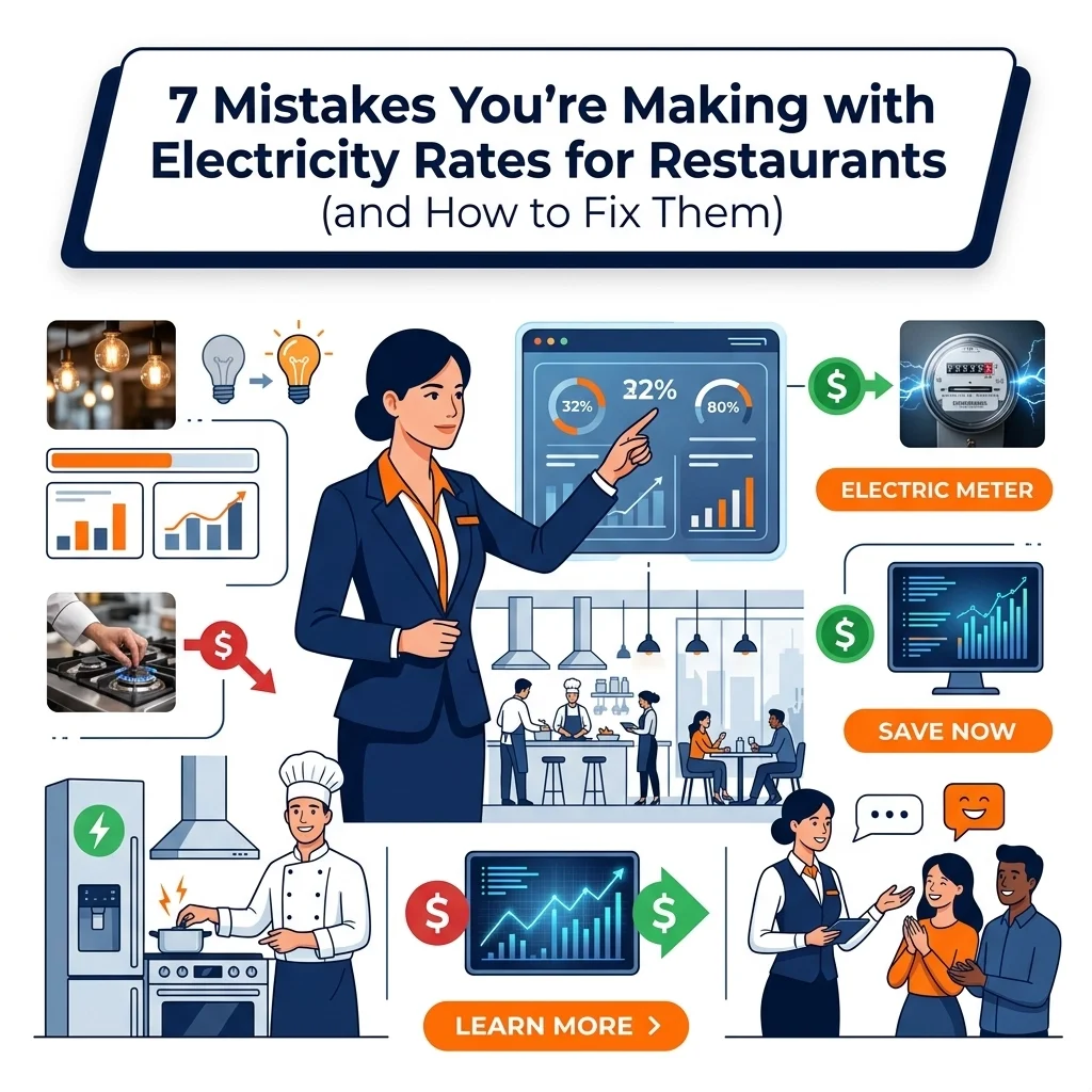 7 Mistakes You’re Making with Electricity Rates for Restaurants (and How to Fix Them)
