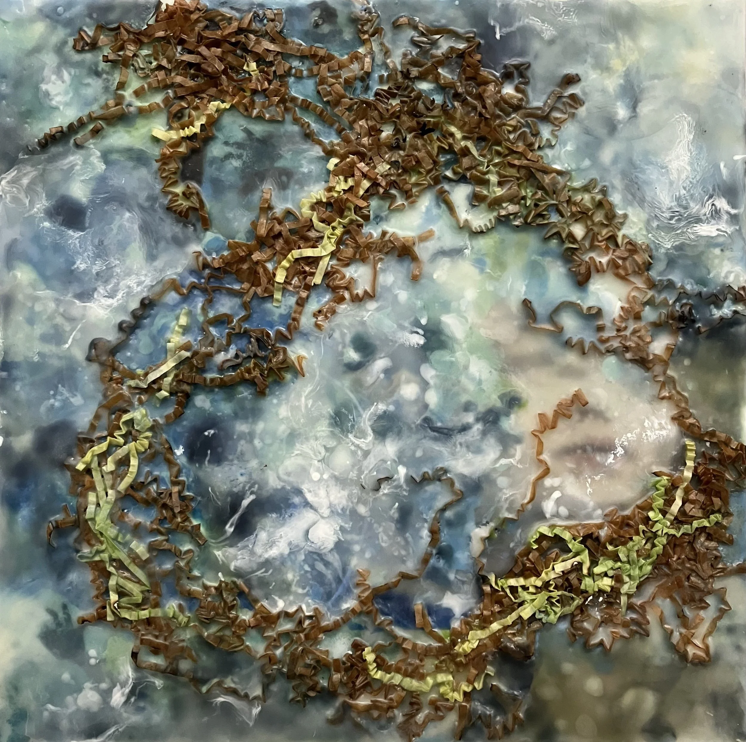 Just Below the Surface / Diptych