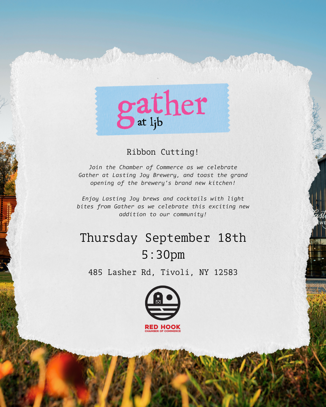 Gather at LJB Ribbon Cutting