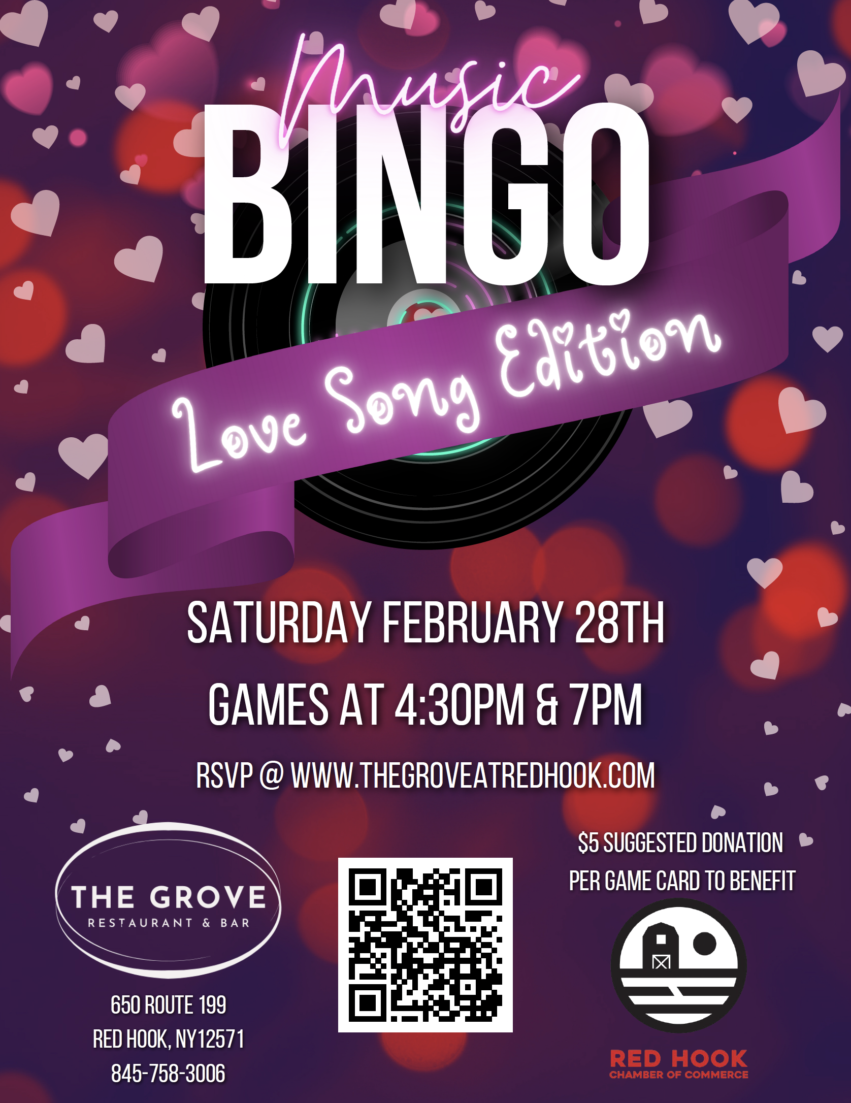 Music Bingo Fundraiser