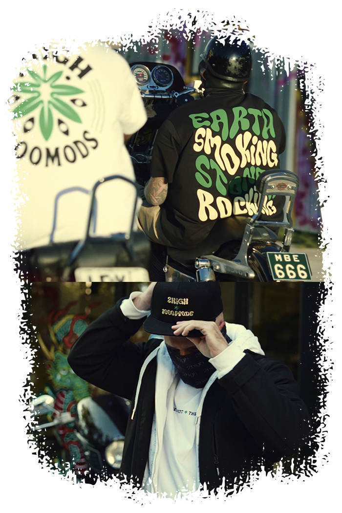 1000mods ✘ 2high Merchandise Collab