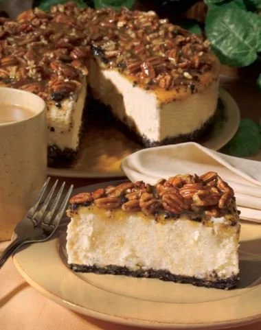 Chocolate Carmel Pecan Cheesecake