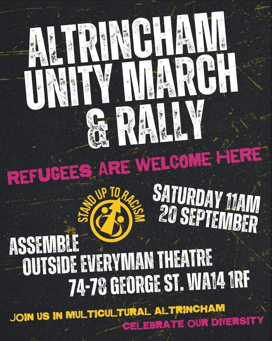 Altrincham Unity March & Rally