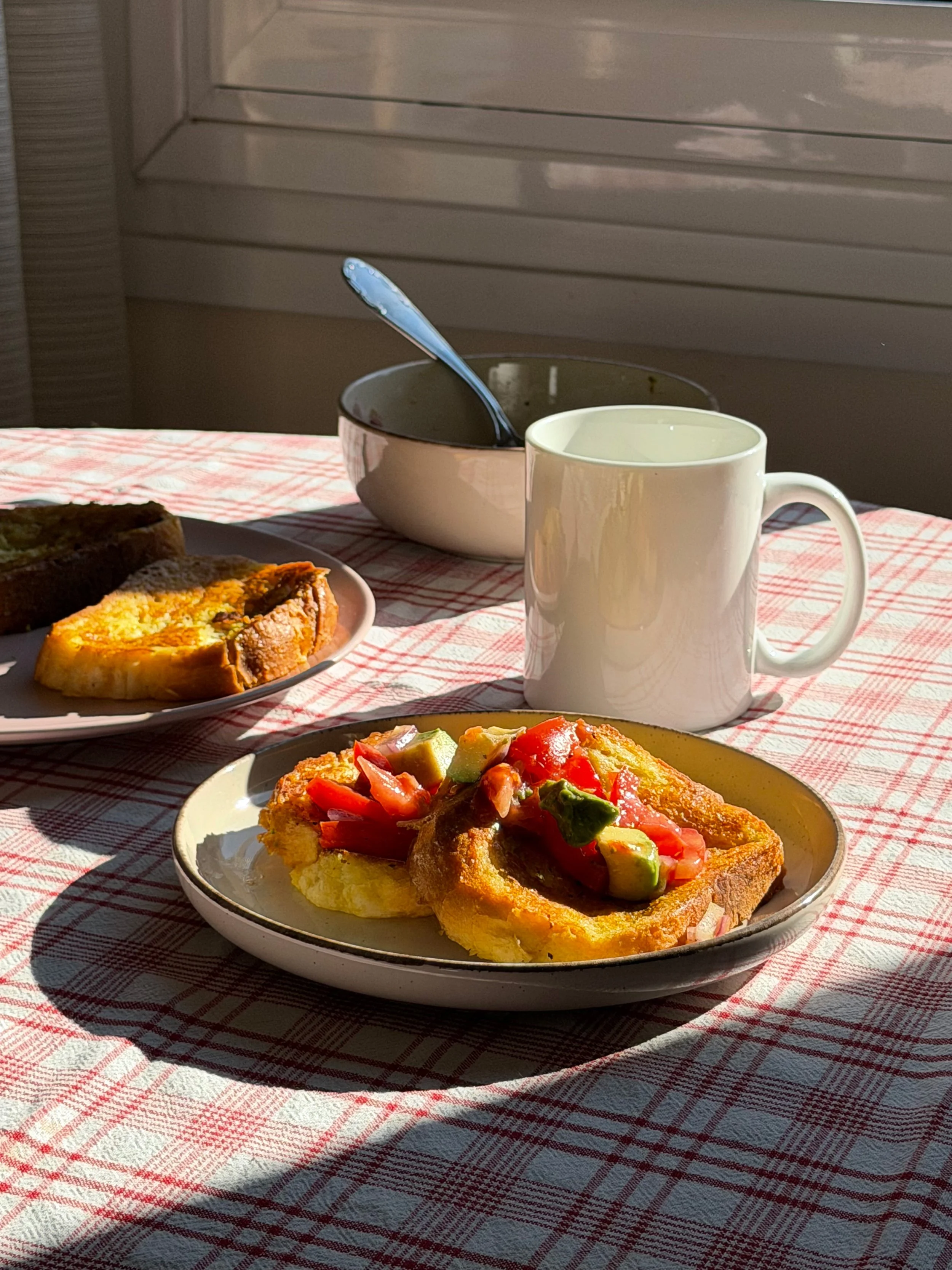 Αλμυρό “french toast” χωρίς αυγό 