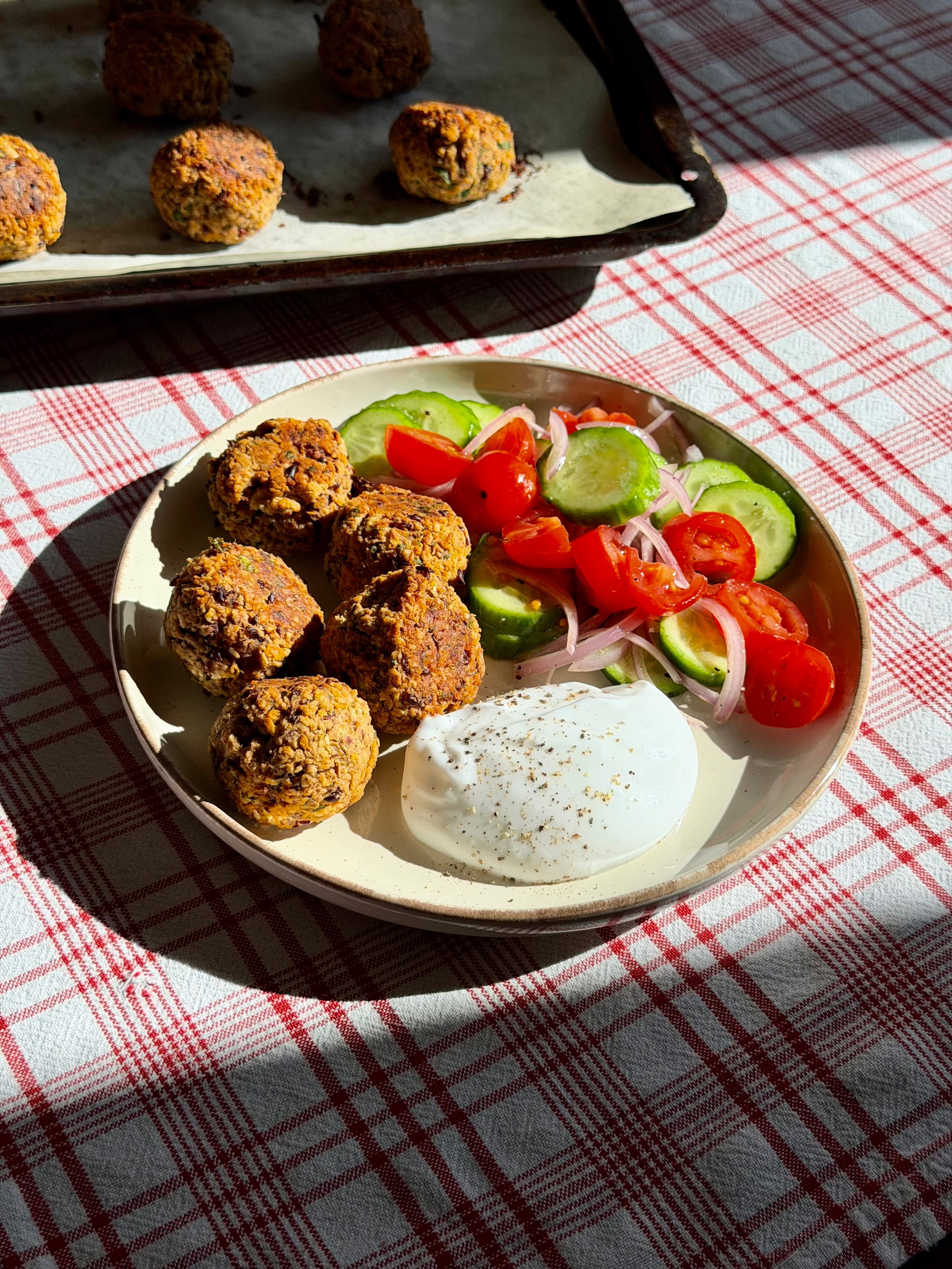 Κεφτεδάκια από κόκκινα φασόλια 