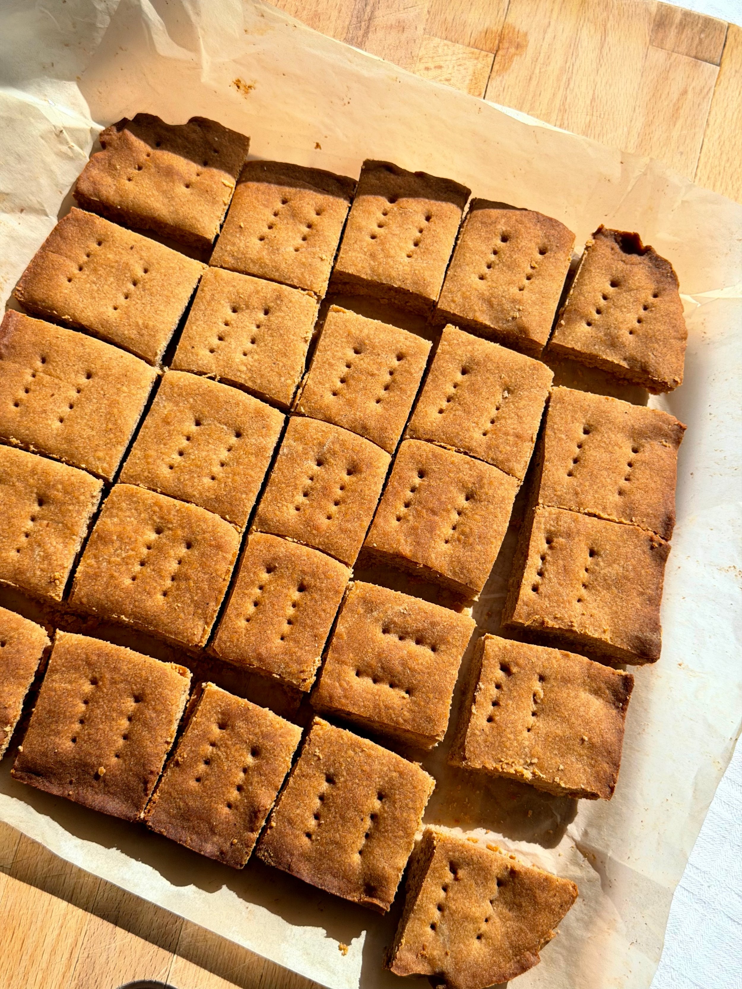Μπισκότα κανέλας σε στυλ shortbread