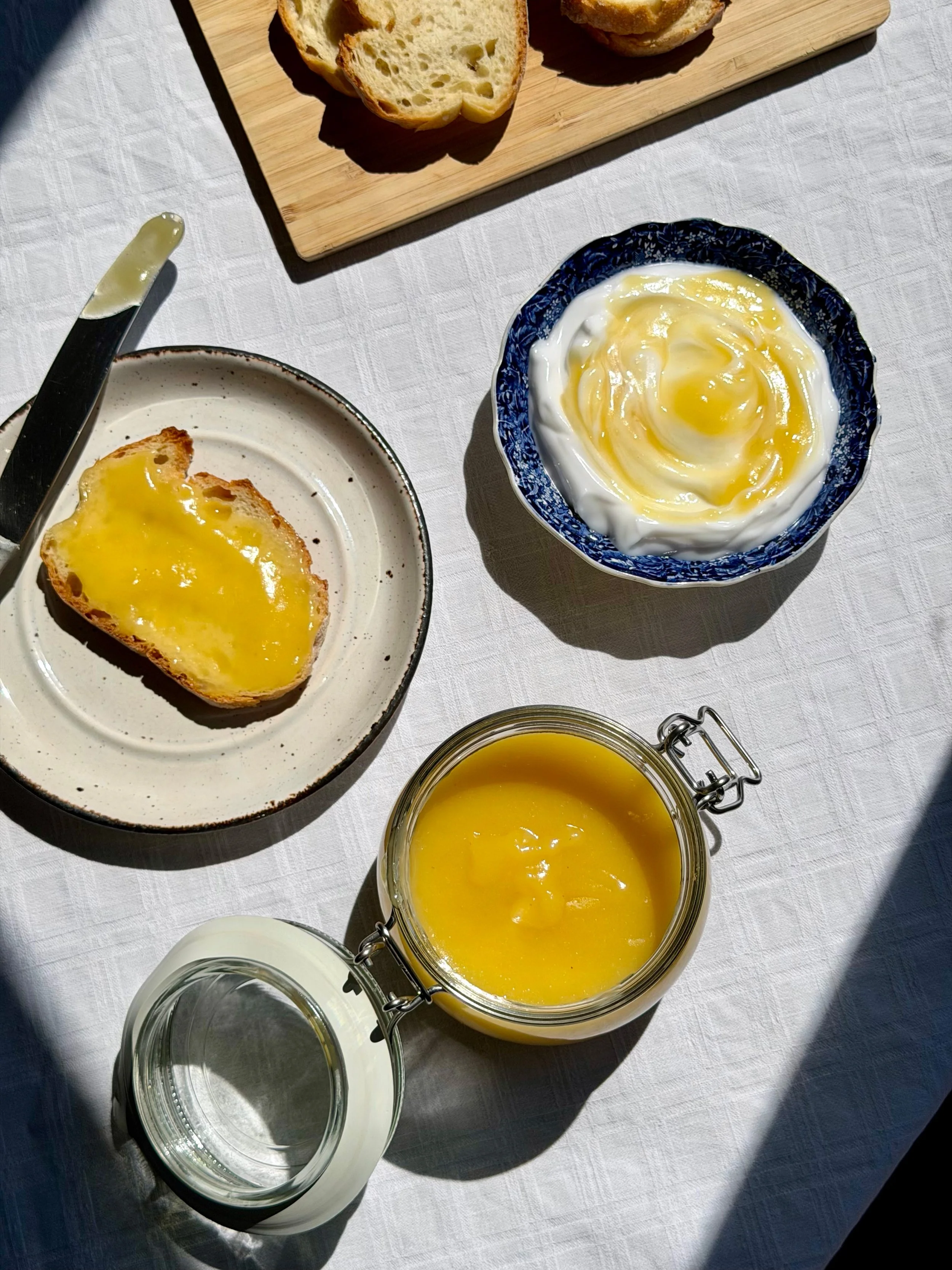 Pineapple curd