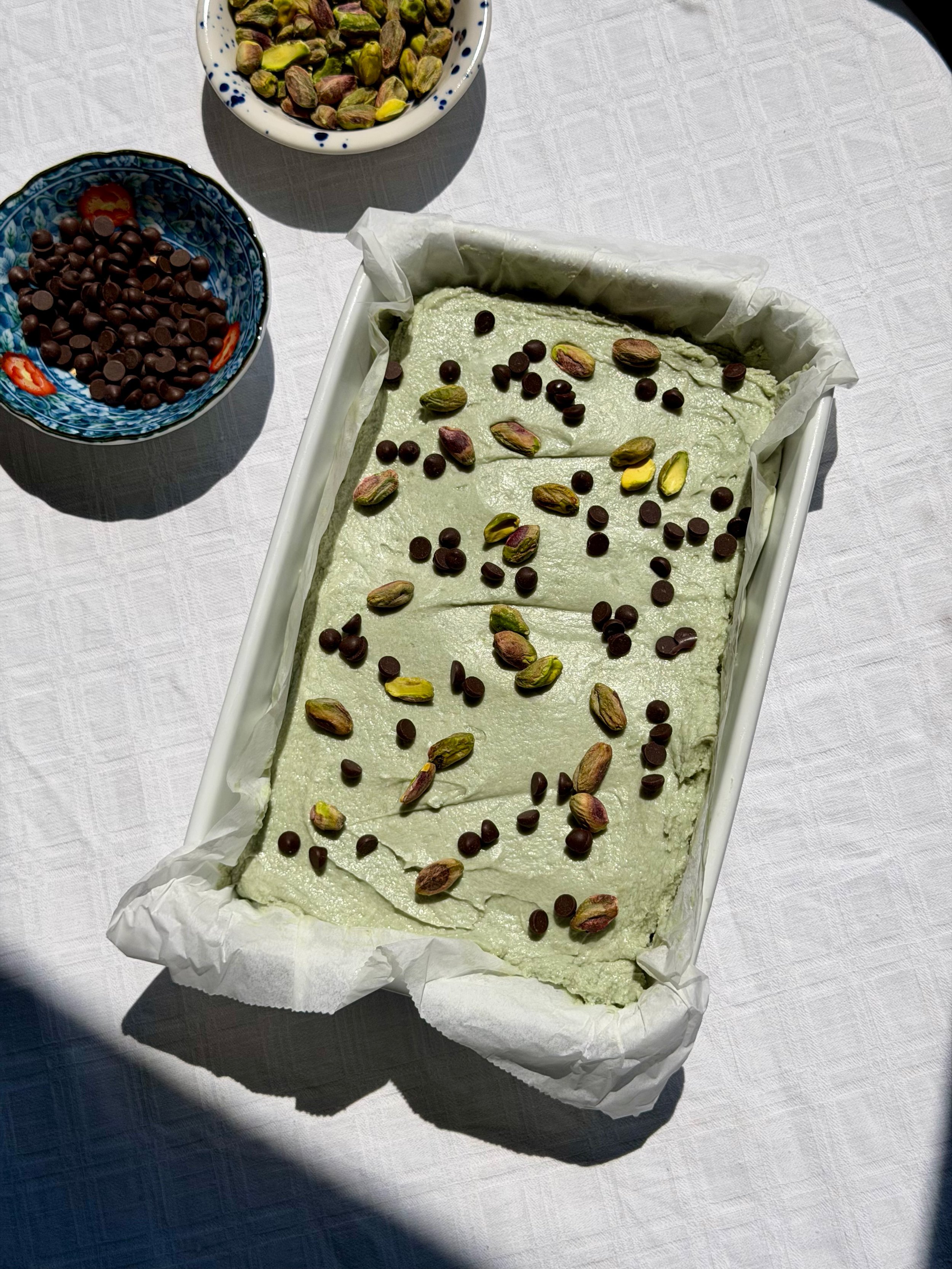 Πρωτεϊνικό cheesecake χωρίς ψήσιμο
