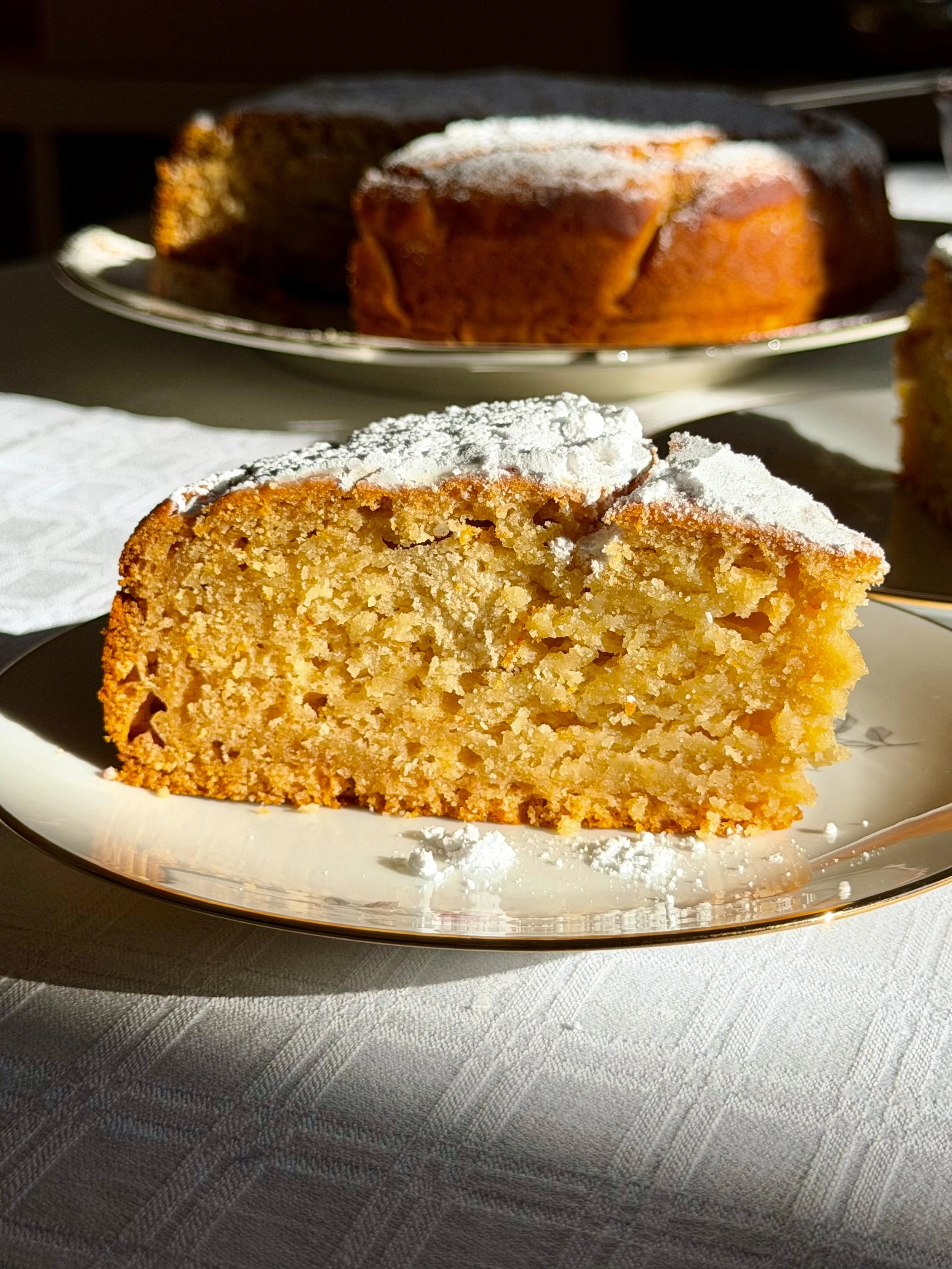 Βασιλόπιτα κέικ με πορτοκάλι 