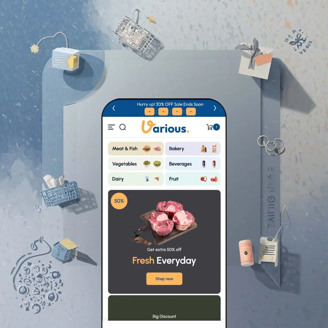 Various Preset from the Maximize Shopify Theme