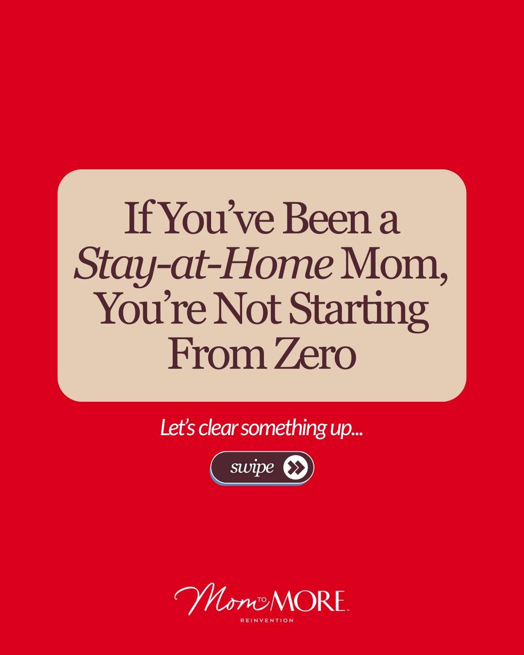 If you&rsquo;ve been a stay-at-home mom, let me clear something up&hellip;

You were never &ldquo;just&rdquo; at home.

You were leading.
You were managing.
You were negotiating, problem-solving, budgeting, planning, comforting, teaching, and decidin