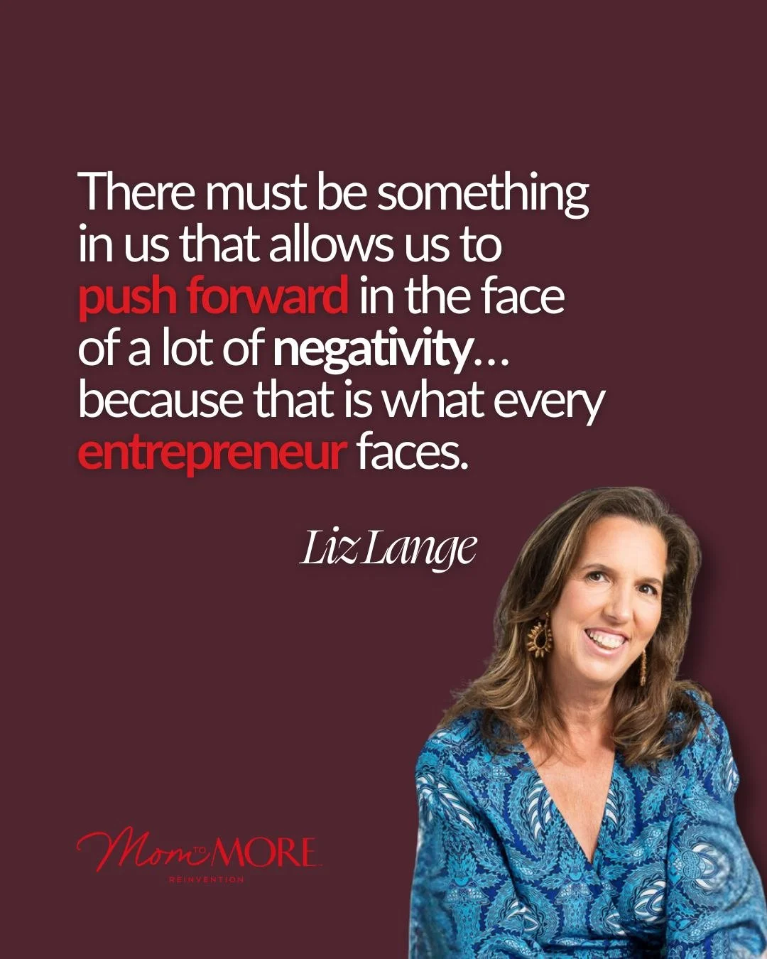 Comment &ldquo;LIZ&rdquo; to listen to the full episode! ❤️

There&rsquo;s something @lizlangeofficial said that I cannot stop thinking about&hellip;

&ldquo;There must be something in us that allows us to push forward in the face of a lot of negativ