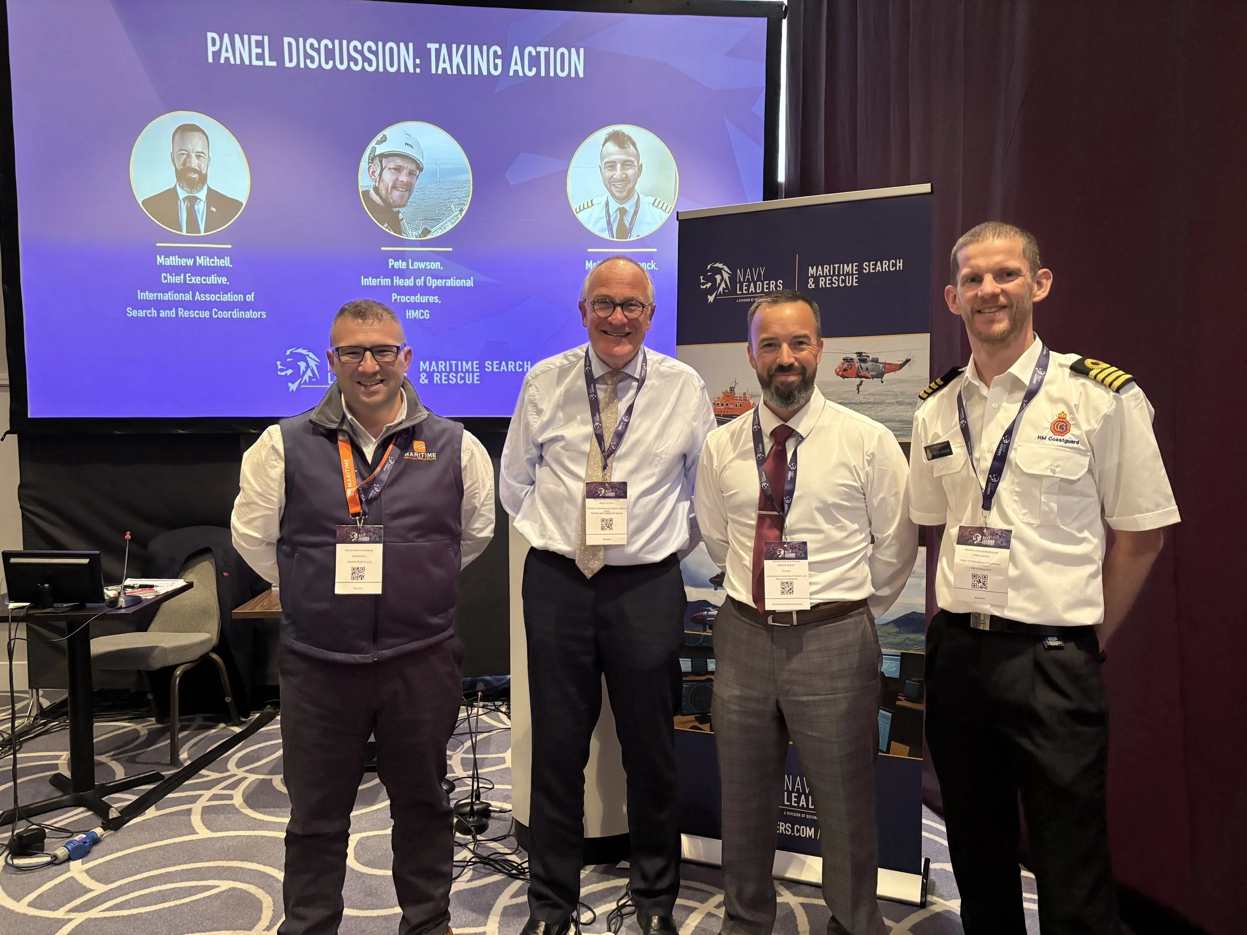 Governments, Industry, and NGOs unite to Advance Maritime Search and Rescue.
