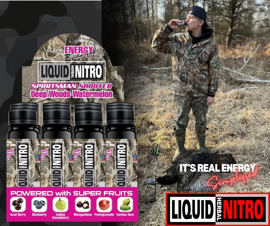 Designed by sportsmen, for sportsmen&mdash;Liquid Nitro Sportsman Shooters pack a punch in every shot. Whether you&rsquo;re tracking game through rugged terrain or waiting for that perfect moment in your blind, you need steady energy to stay sharp.

