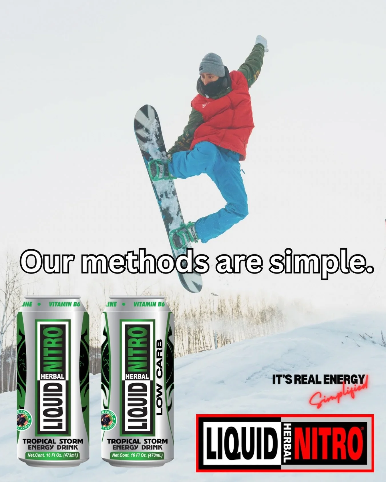 Cold air. Clear mind. Full send. ❄️🏂

Our methods are simple:
Real ingredients. Real focus. Real energy.

Built for early mornings, long days, and big moments.

Good luck to the United States Olympic Team snowboarders &mdash; we&rsquo;re cheering yo