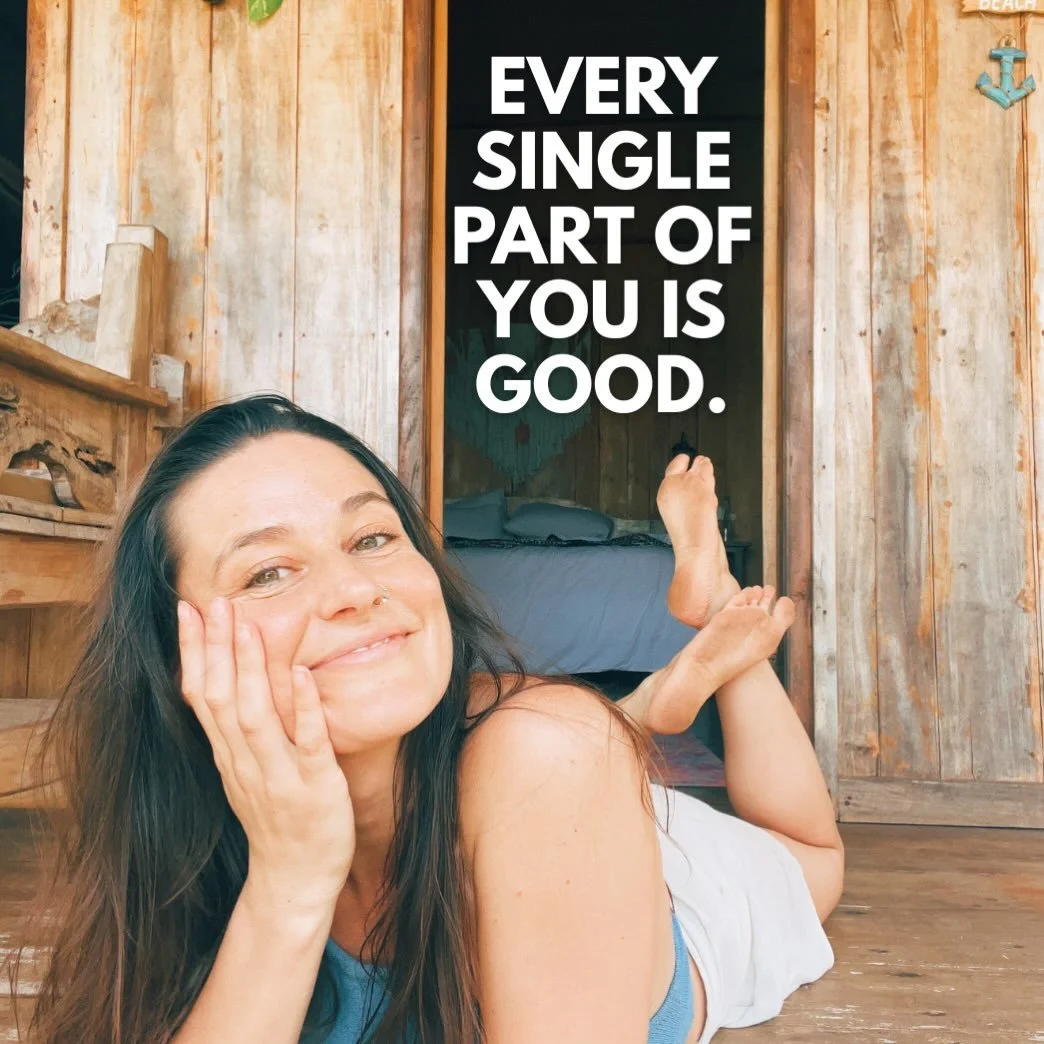 Every part of you has good intentions &mdash; even when they&rsquo;re out of date 💋 

xoxo 
chamonix