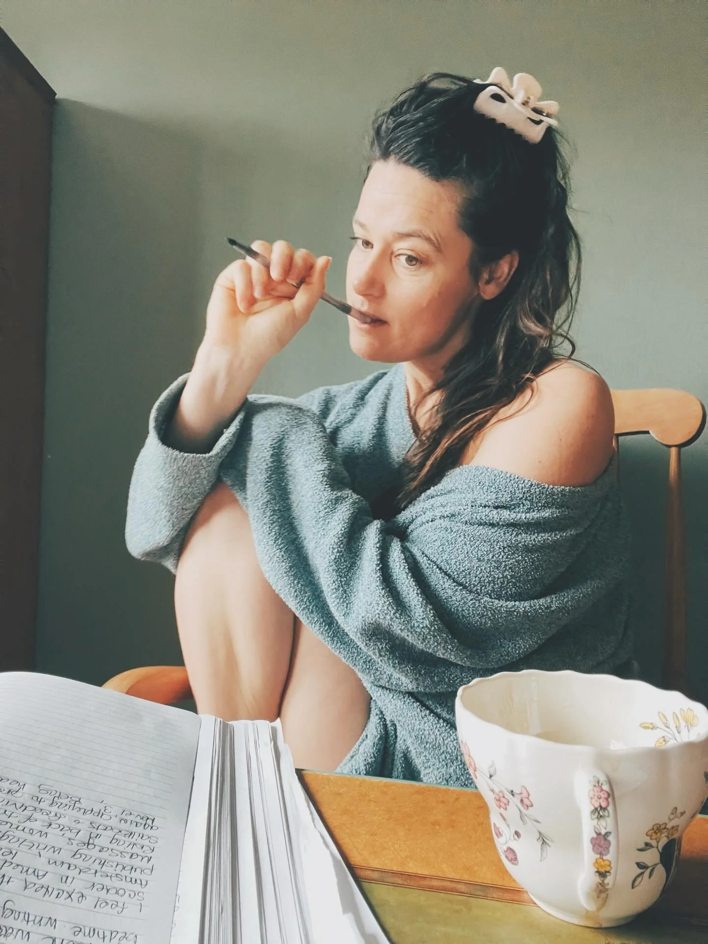 There&rsquo;s a part of me that thinks I have to be a &lsquo;traveling yogi nun&rsquo; in the wilderness to be creative. 

It thinks family life and domesticity are the enemies of my &lsquo;Self-energy&rsquo;. 

But apparently, the real rebellion for