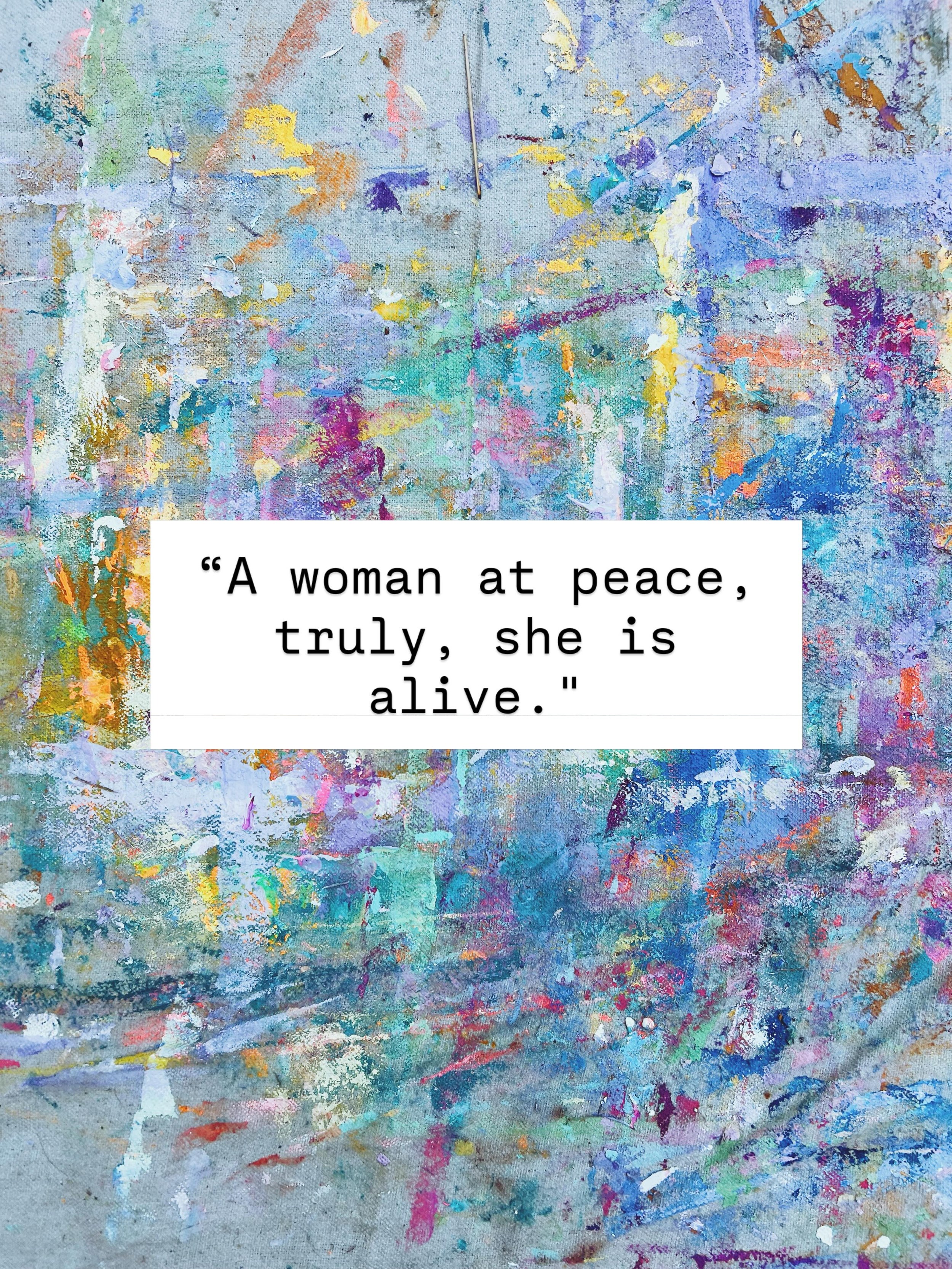 I invite women to sit with me, 
feel inside their bodies, 
explore their minds with playful curiosity, 
connect compassionately with whatever they find 
so their awareness of their inner world expands 
and they gradually feel safe enough 
to be fully